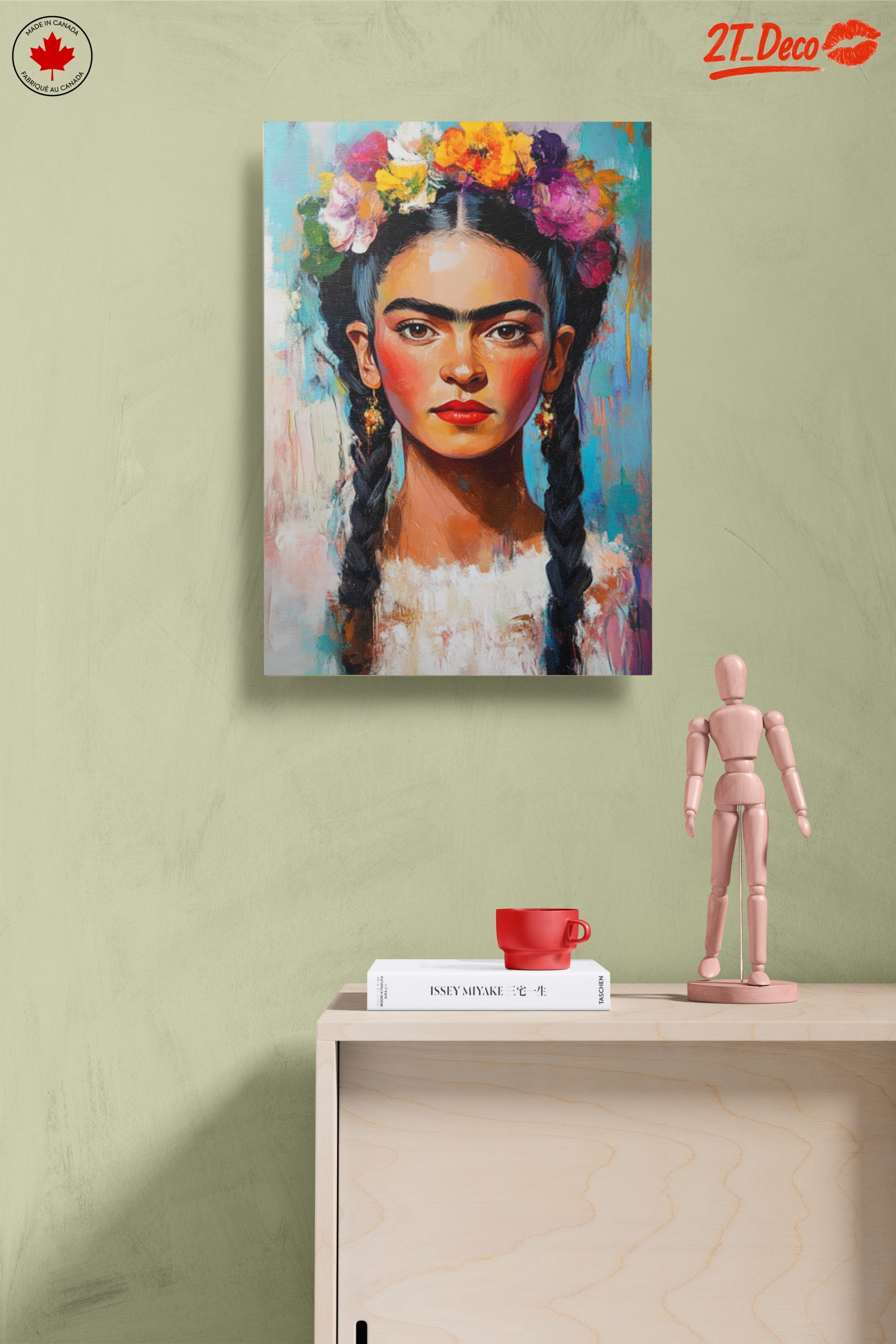Vibrant Contemporary Portrait of a Young Woman - Image 14