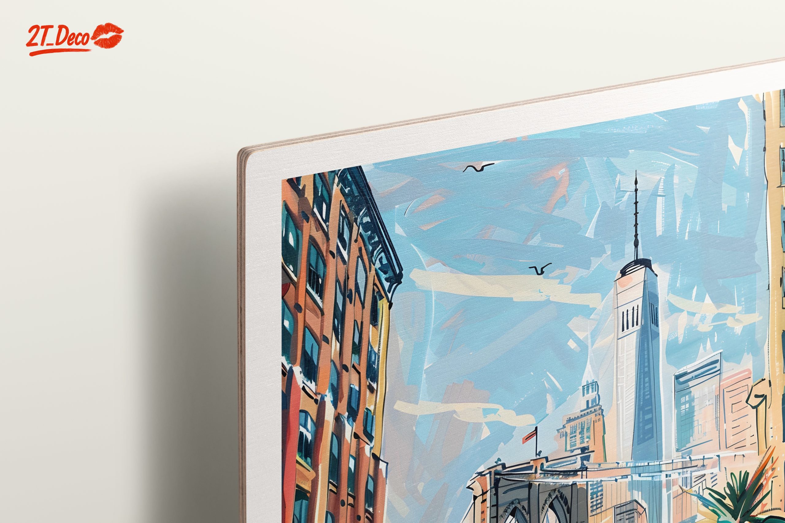 Brooklyn Bridge City Landscape Art - Image 15