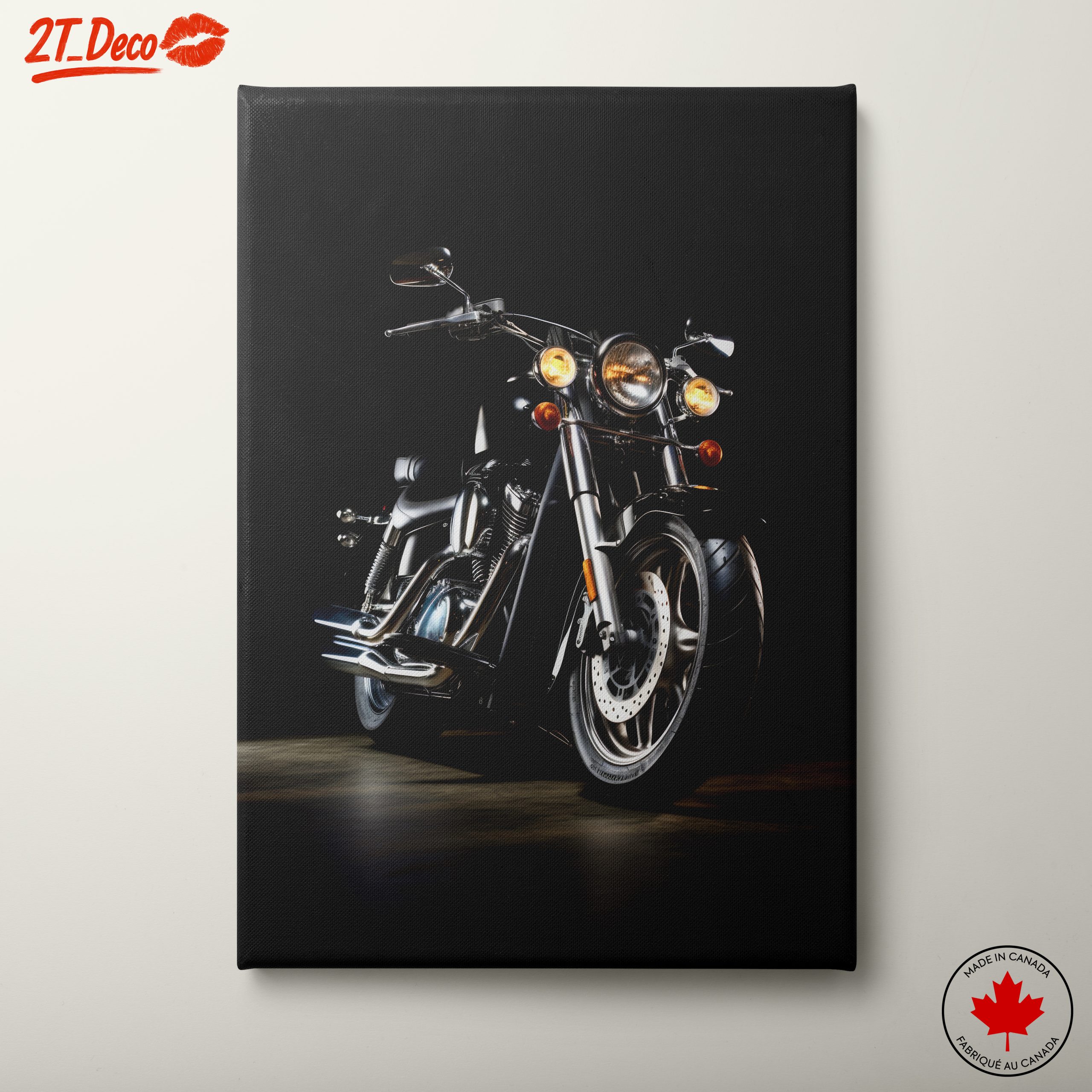 Classic Motorcycle Art Photograph