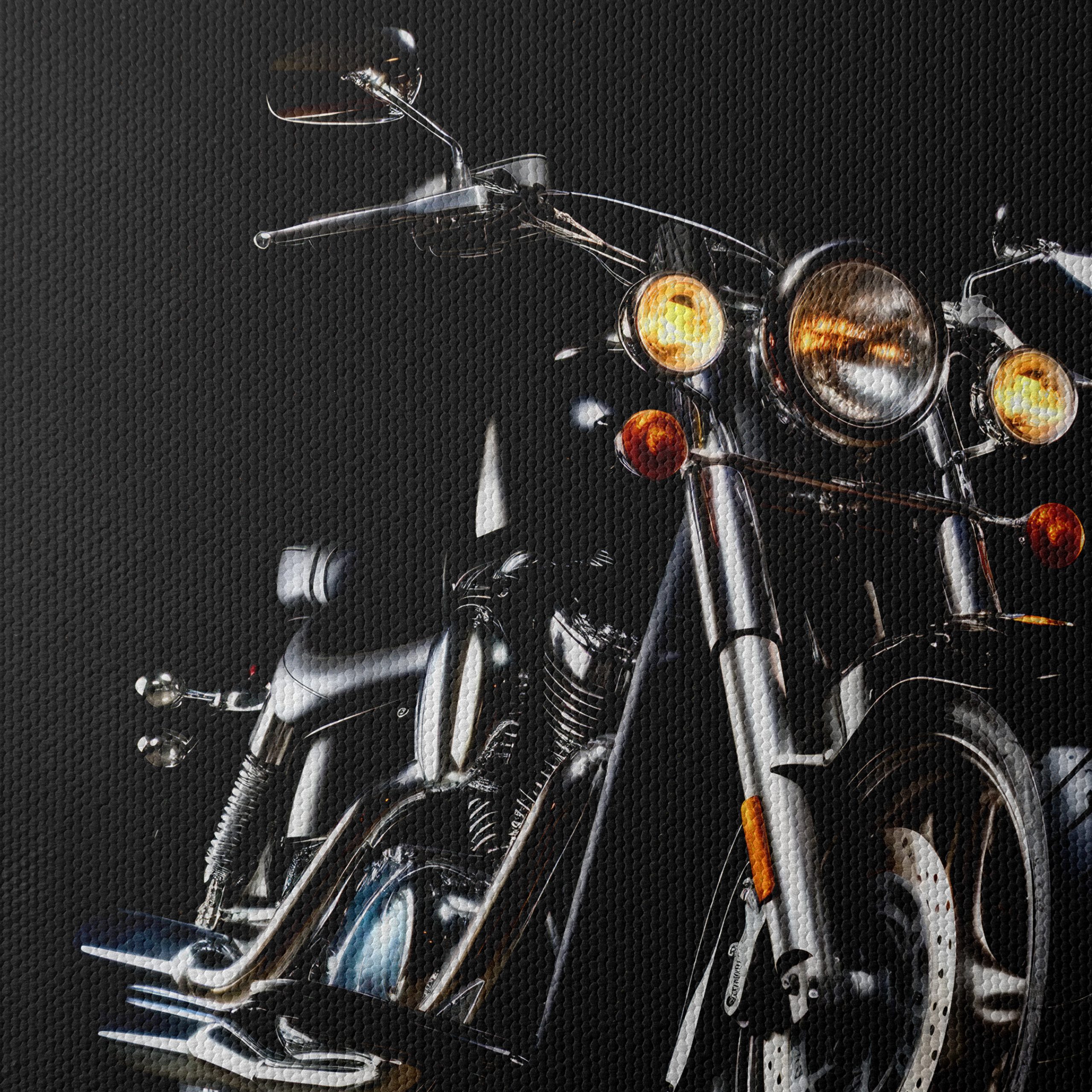 Classic Motorcycle Art Photograph - Image 4