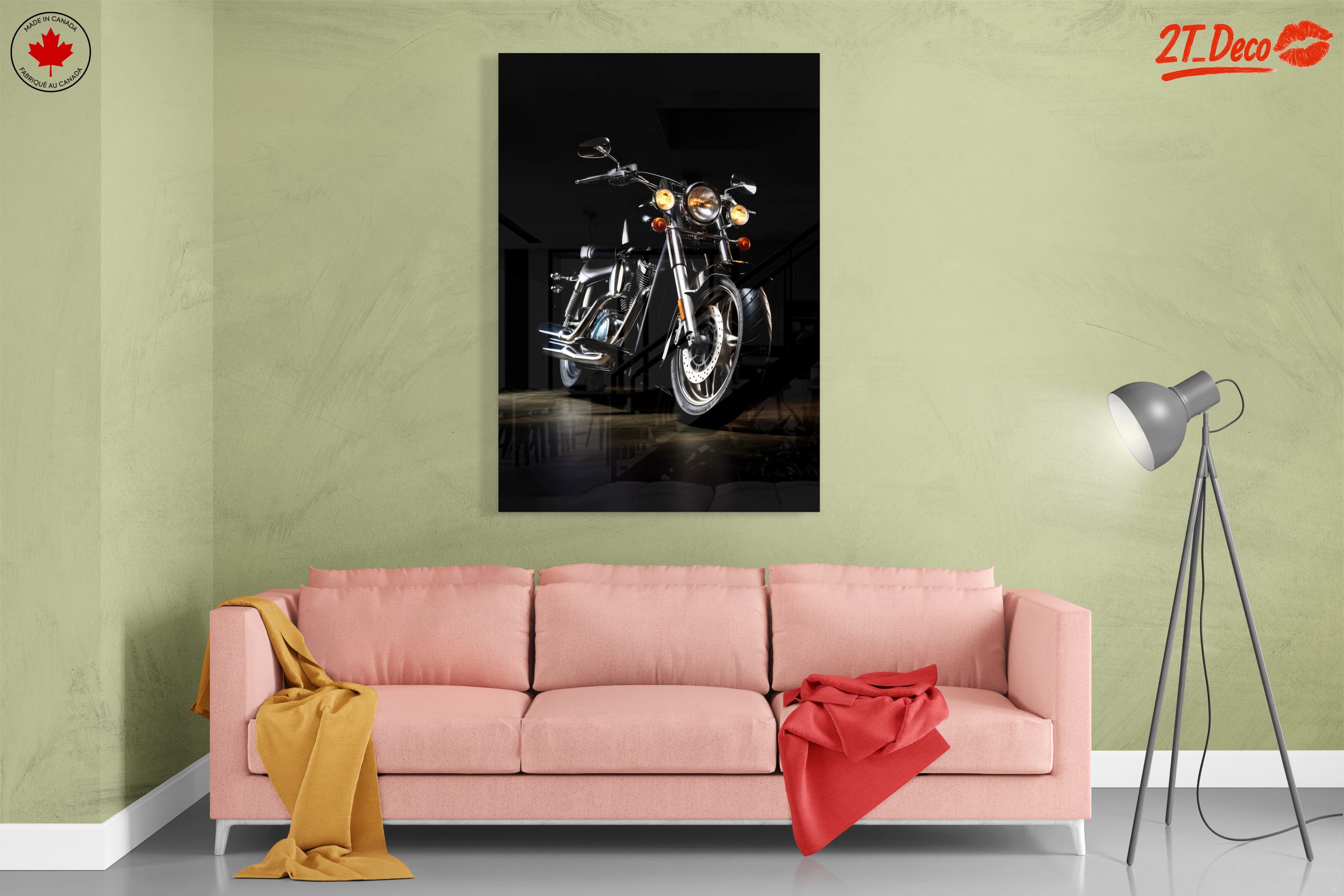 Classic Motorcycle Art Photograph - Image 7