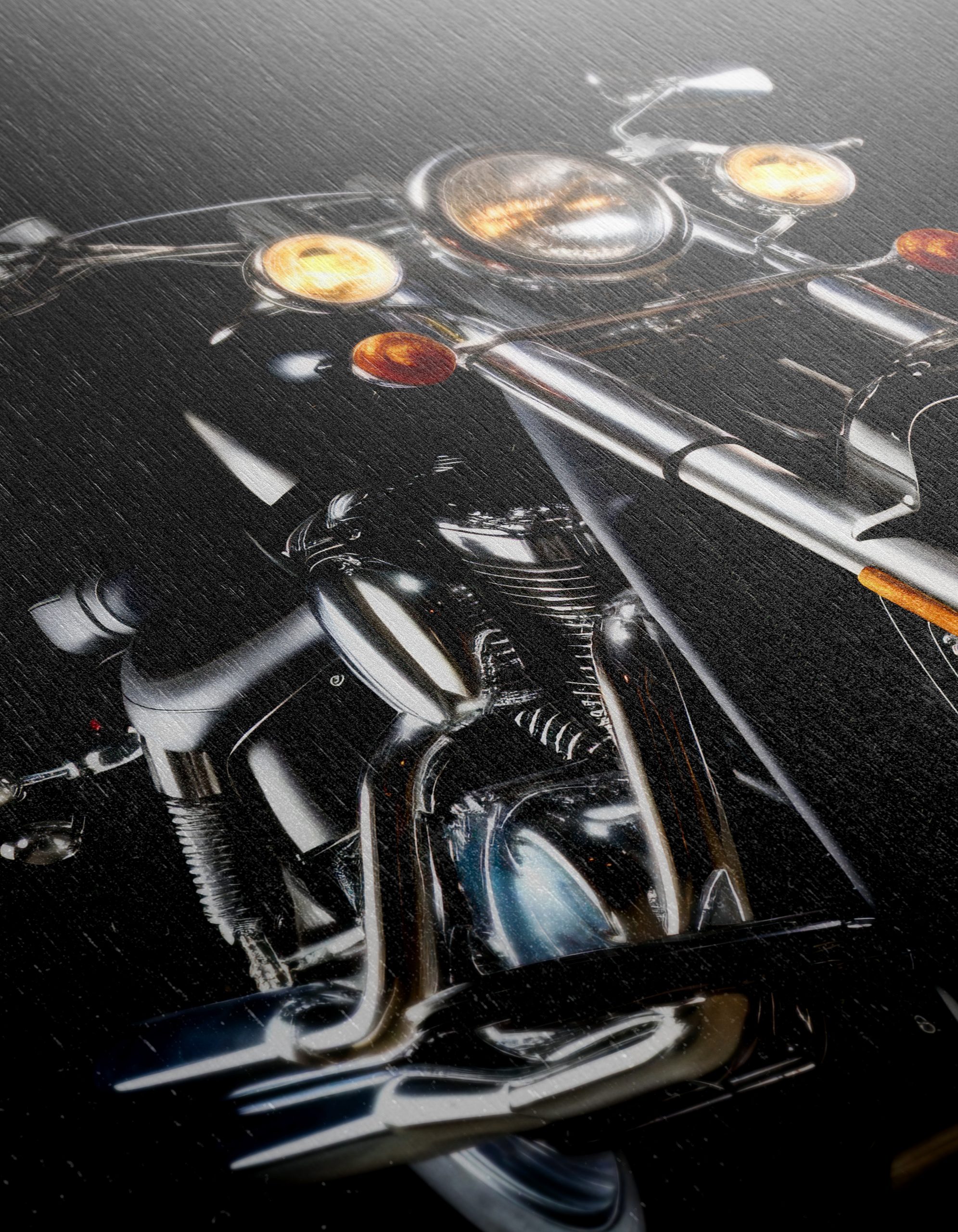 Classic Motorcycle Art Photograph - Image 12