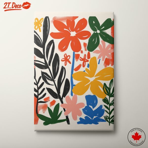 Vibrant Floral Arrangement Artwork