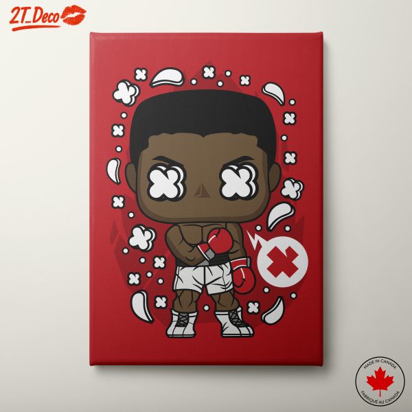 Boxing Character Wall Art Inspiration