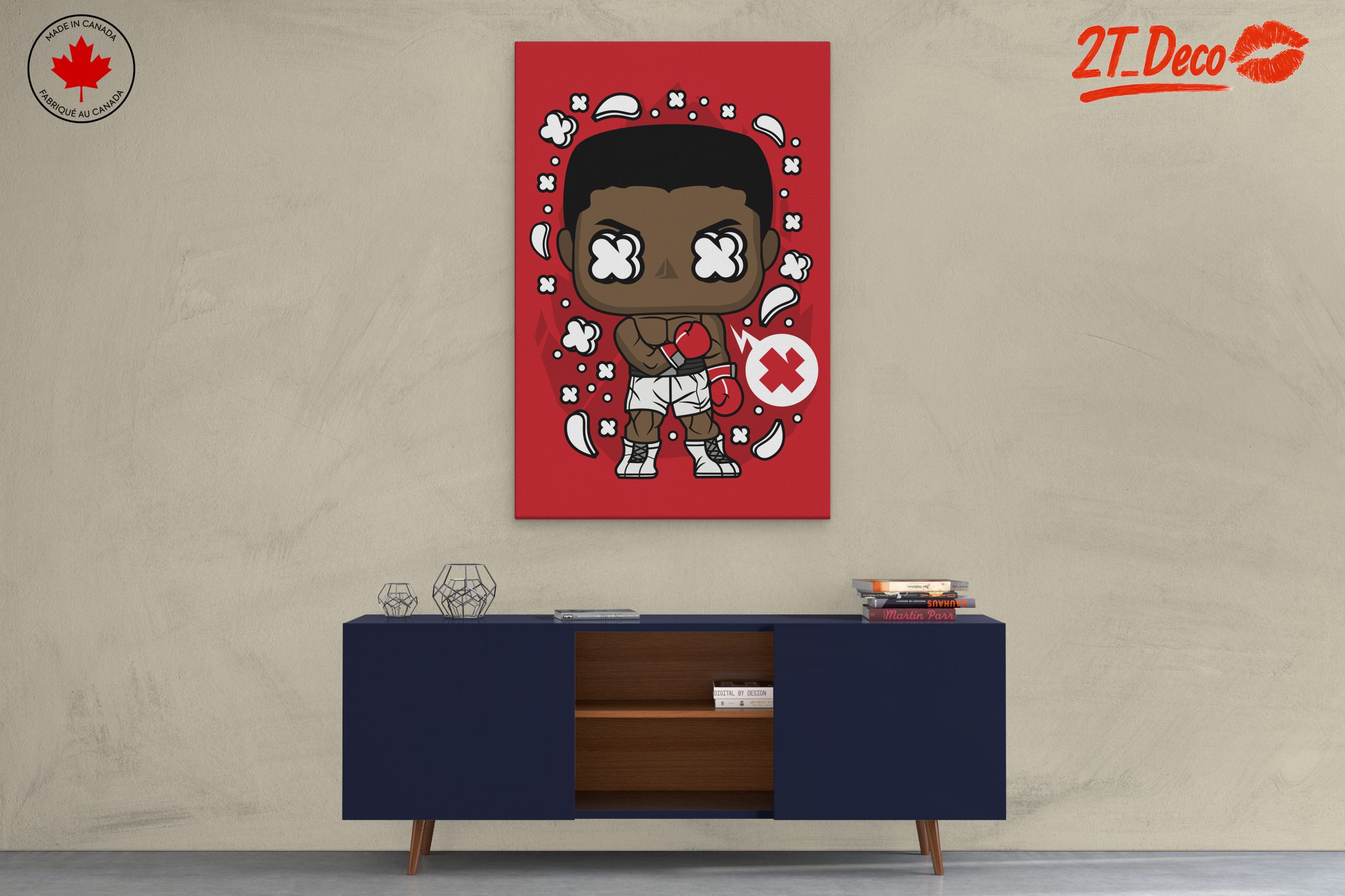 Boxing Character Wall Art Inspiration - Image 3
