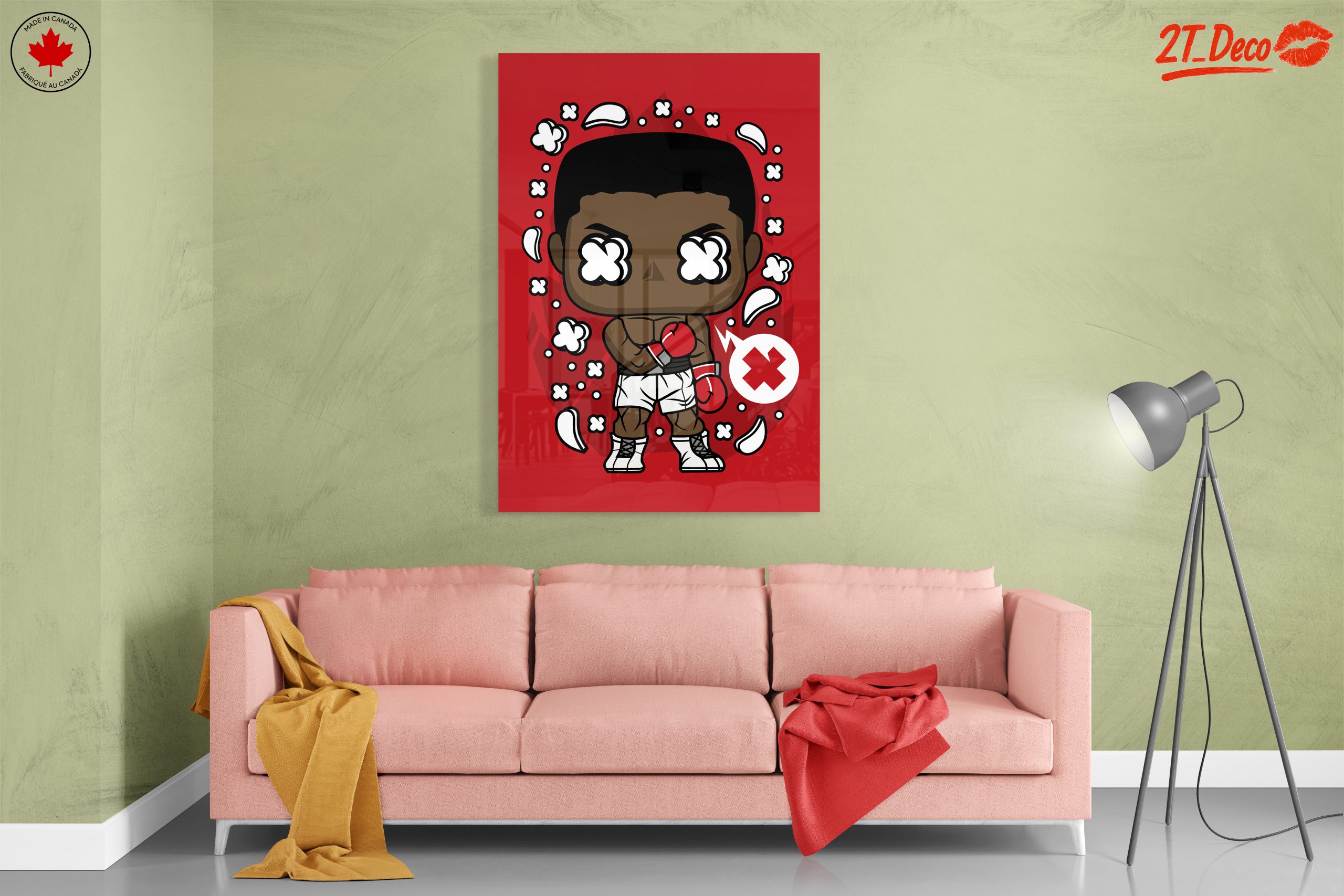 Boxing Character Wall Art Inspiration - Image 7