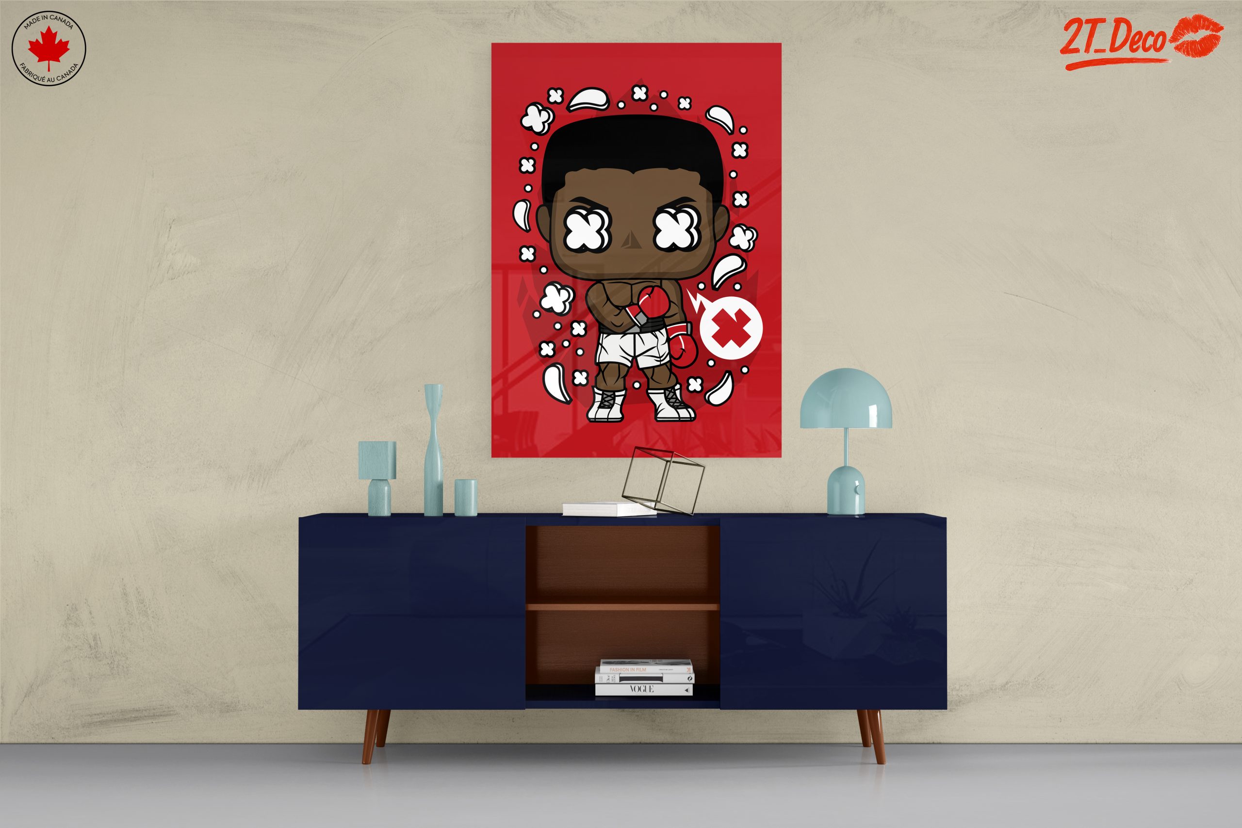 Boxing Character Wall Art Inspiration - Image 8