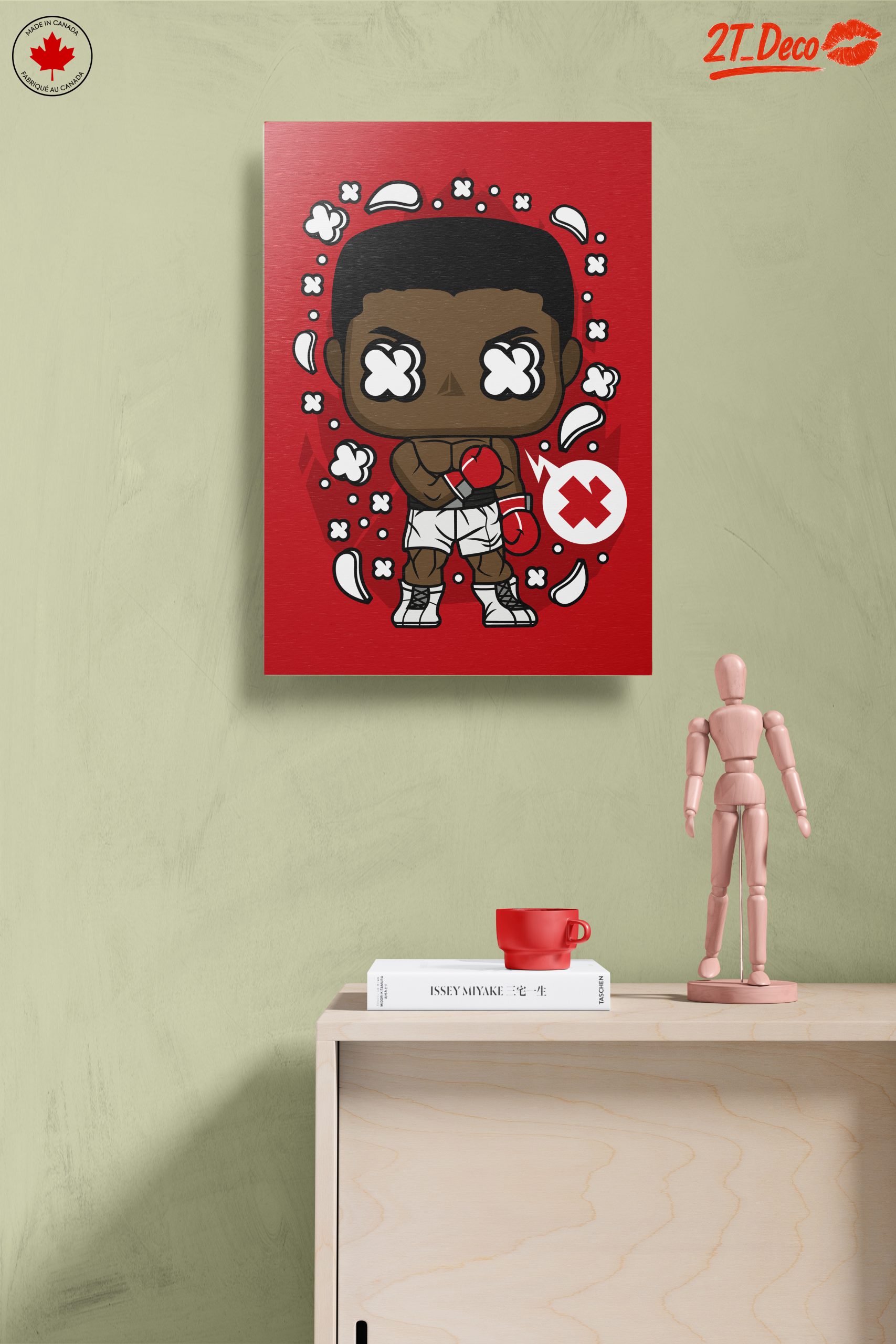 Boxing Character Wall Art Inspiration - Image 14