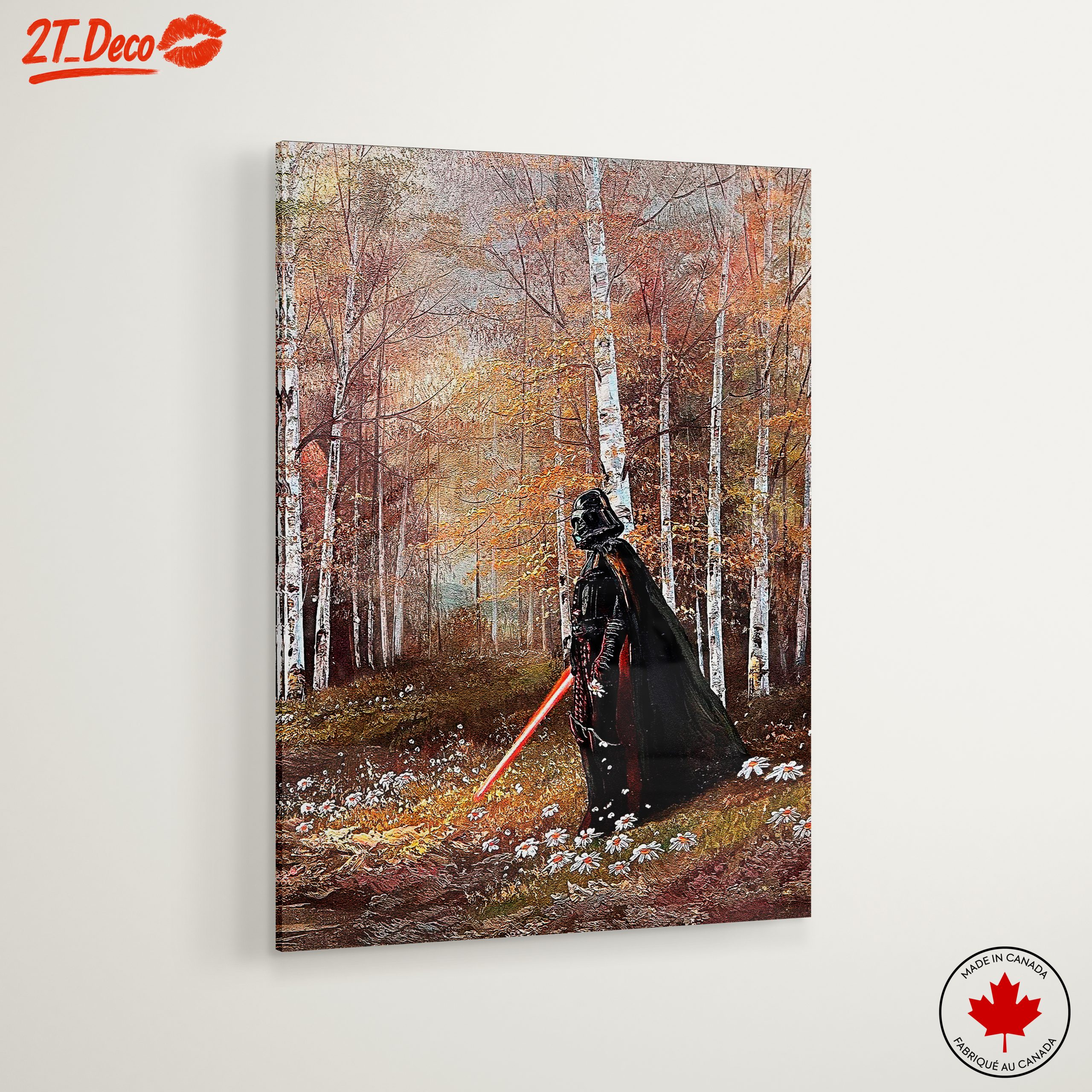 Dark Figure in Lush Autumn Forest - Image 6