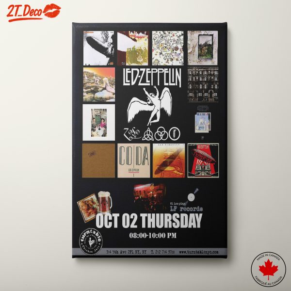 Led Zeppelin Album Art Collage