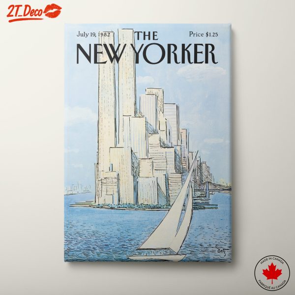 The New Yorker Vintage Cover Illustration