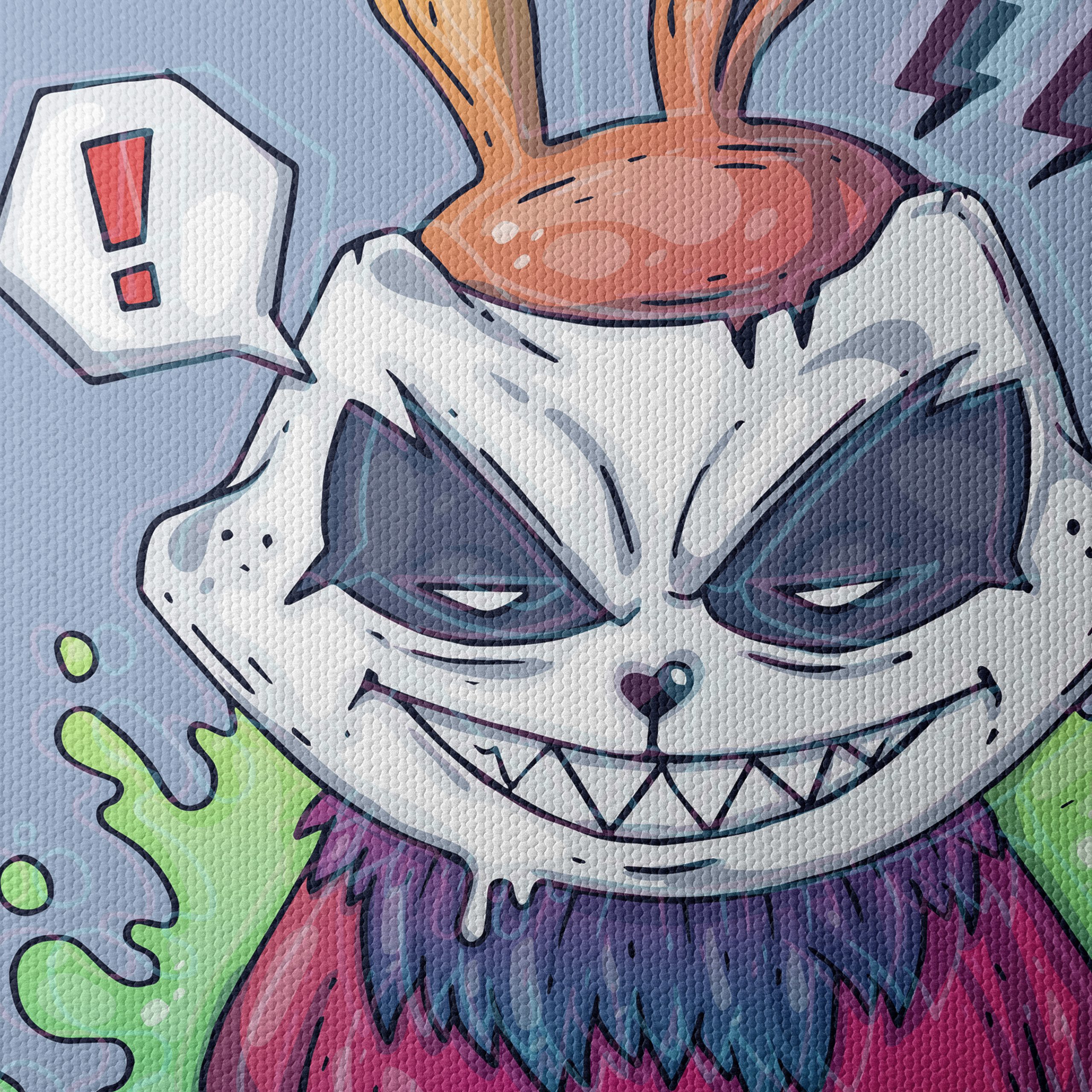 Stylized Cartoon Monster with Vibrant Colors - Image 4
