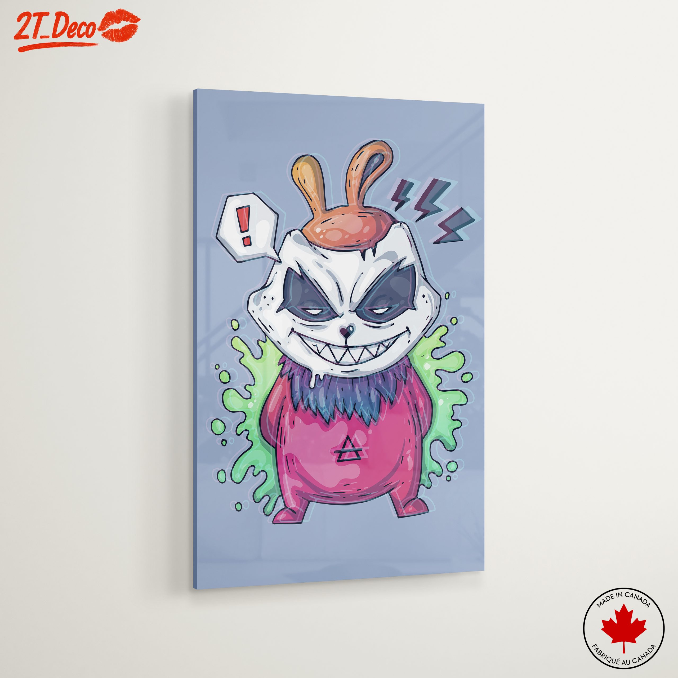 Stylized Cartoon Monster with Vibrant Colors - Image 6