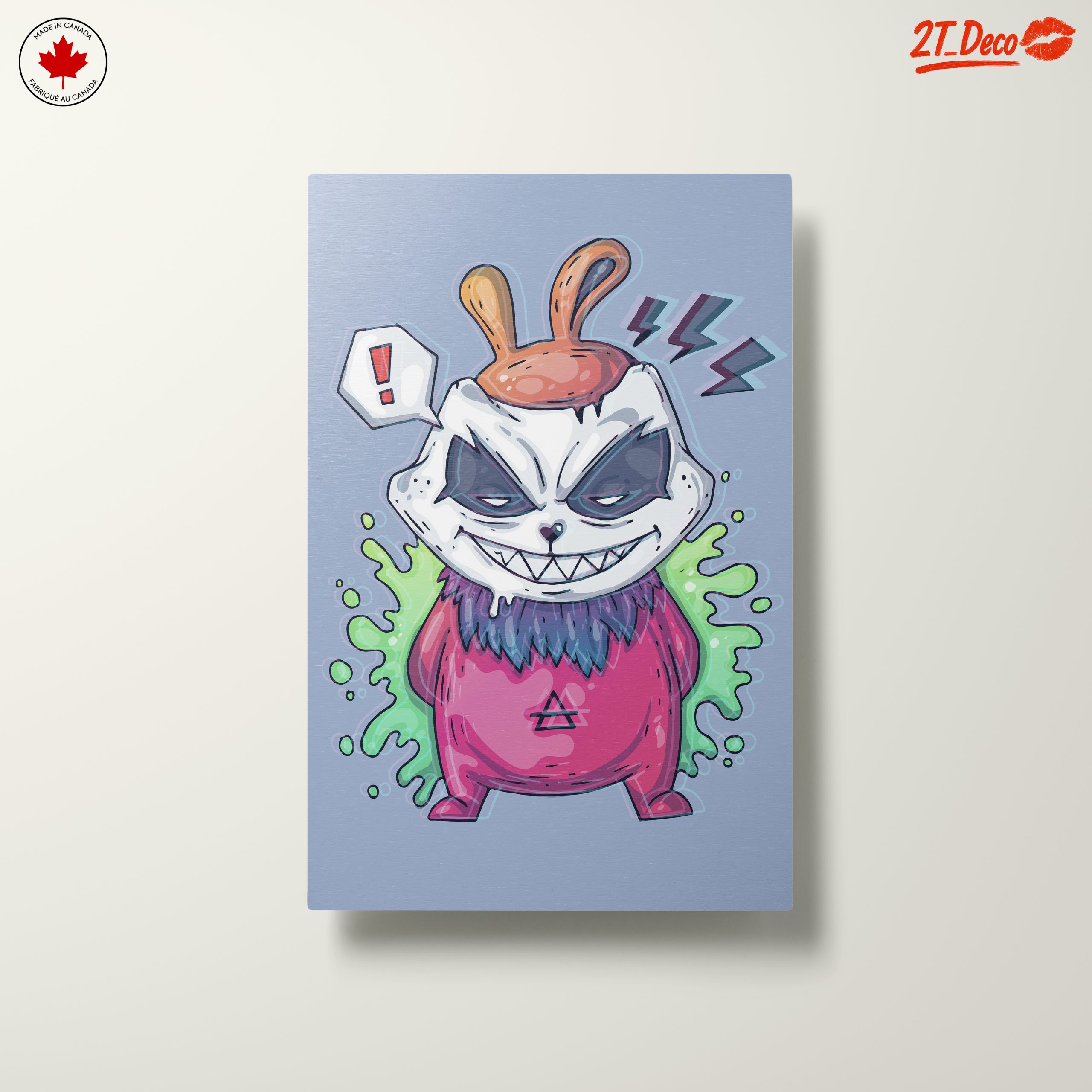 Stylized Cartoon Monster with Vibrant Colors - Image 10