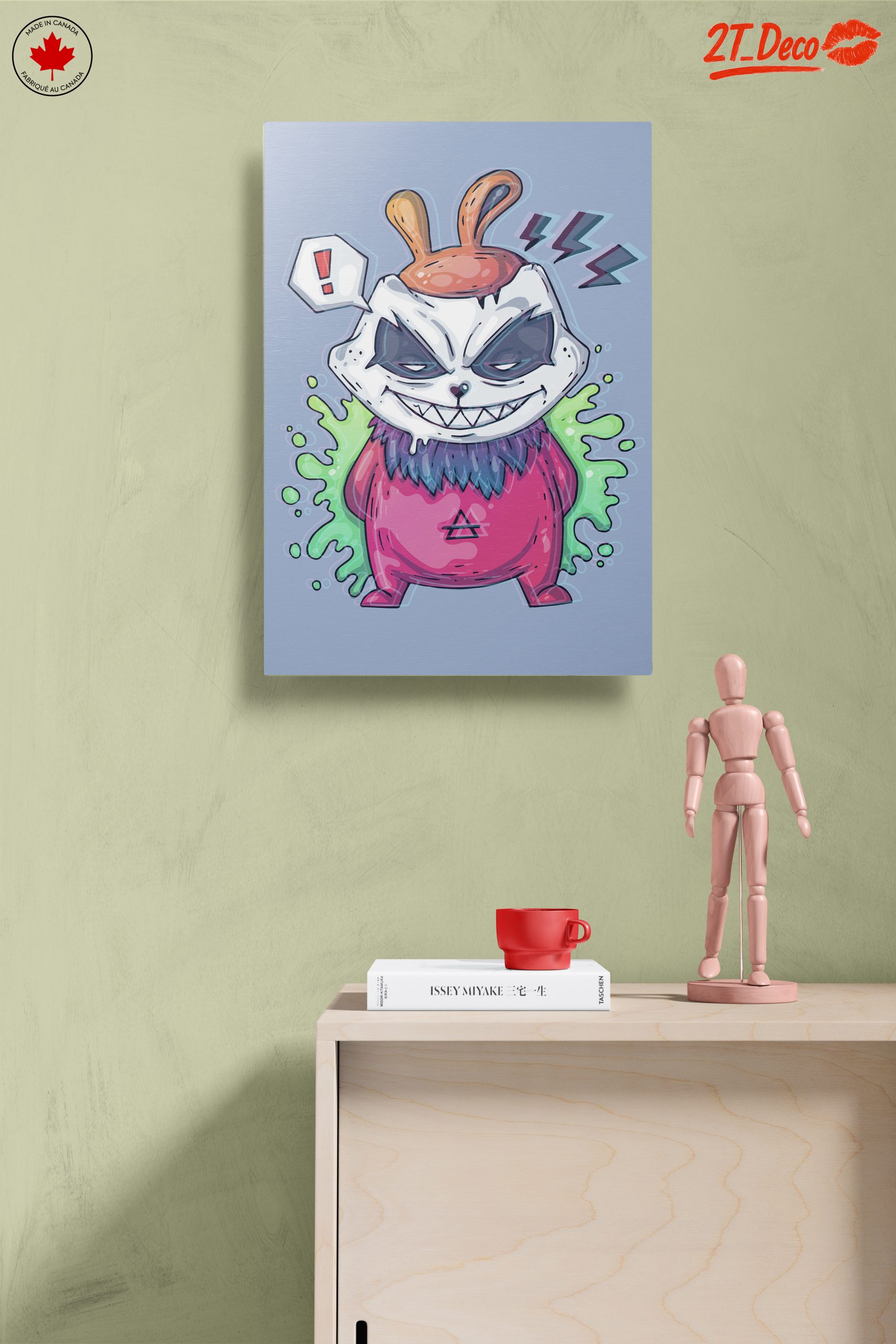 Stylized Cartoon Monster with Vibrant Colors - Image 14
