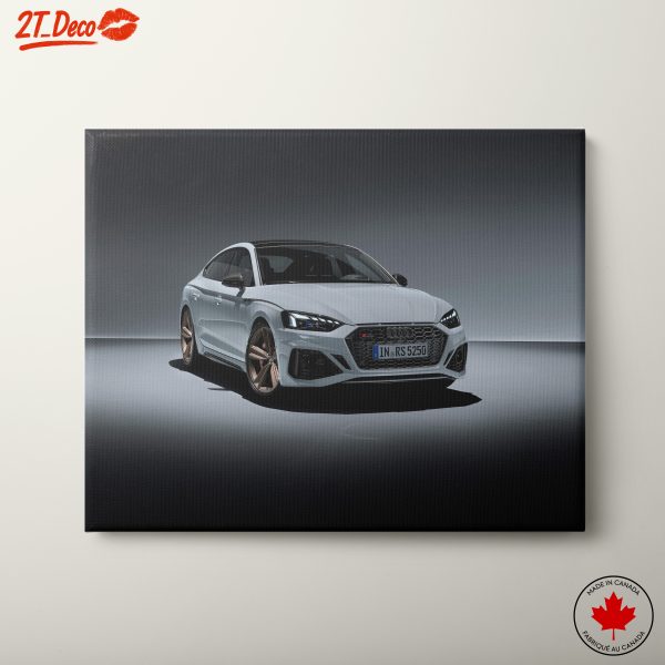 White Audi RS5 Sportback Elegance