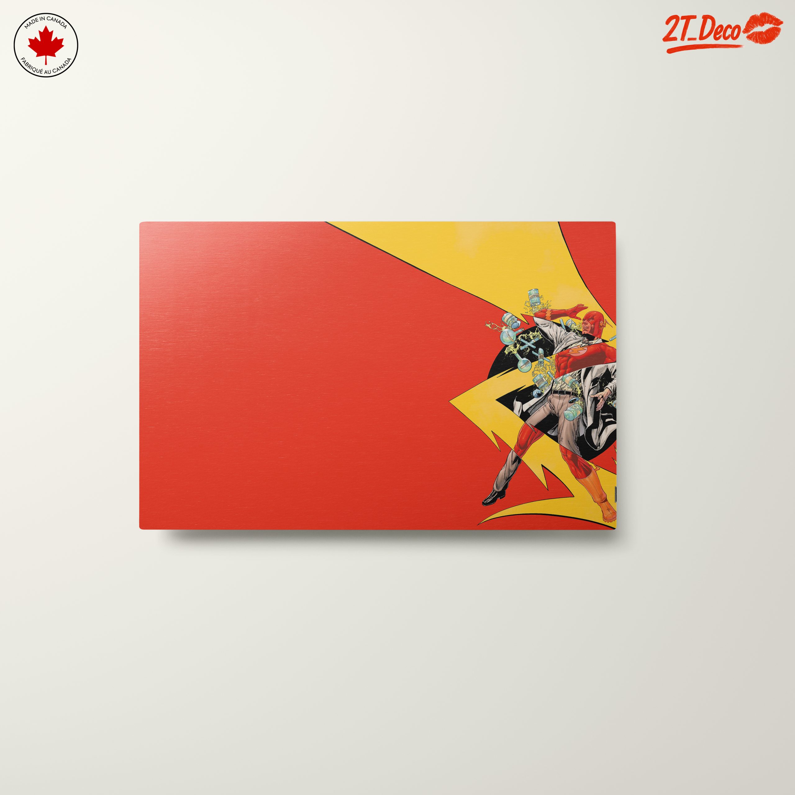 Dynamic Flash Artwork with Bold Colors - Image 10