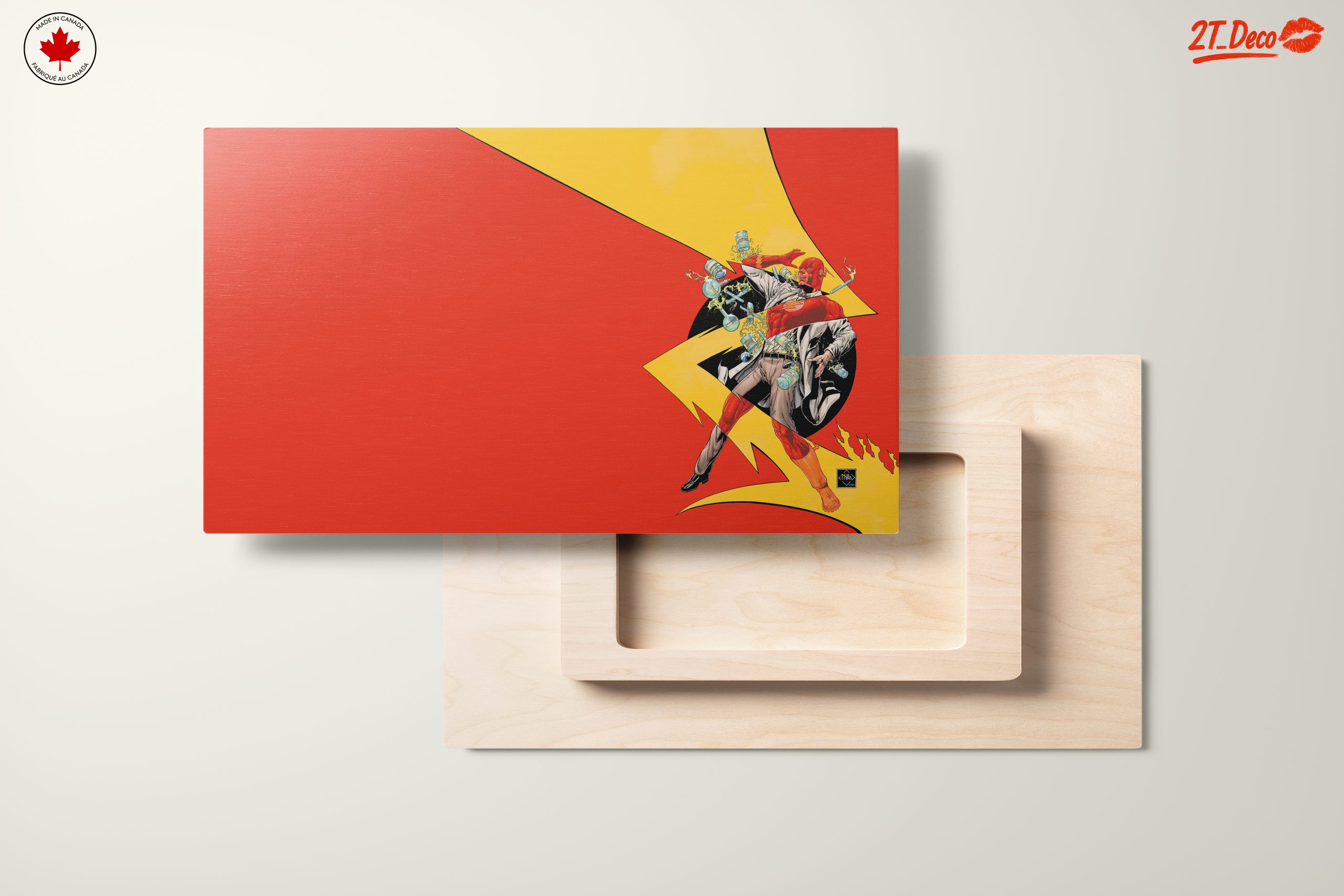 Dynamic Flash Artwork with Bold Colors - Image 11