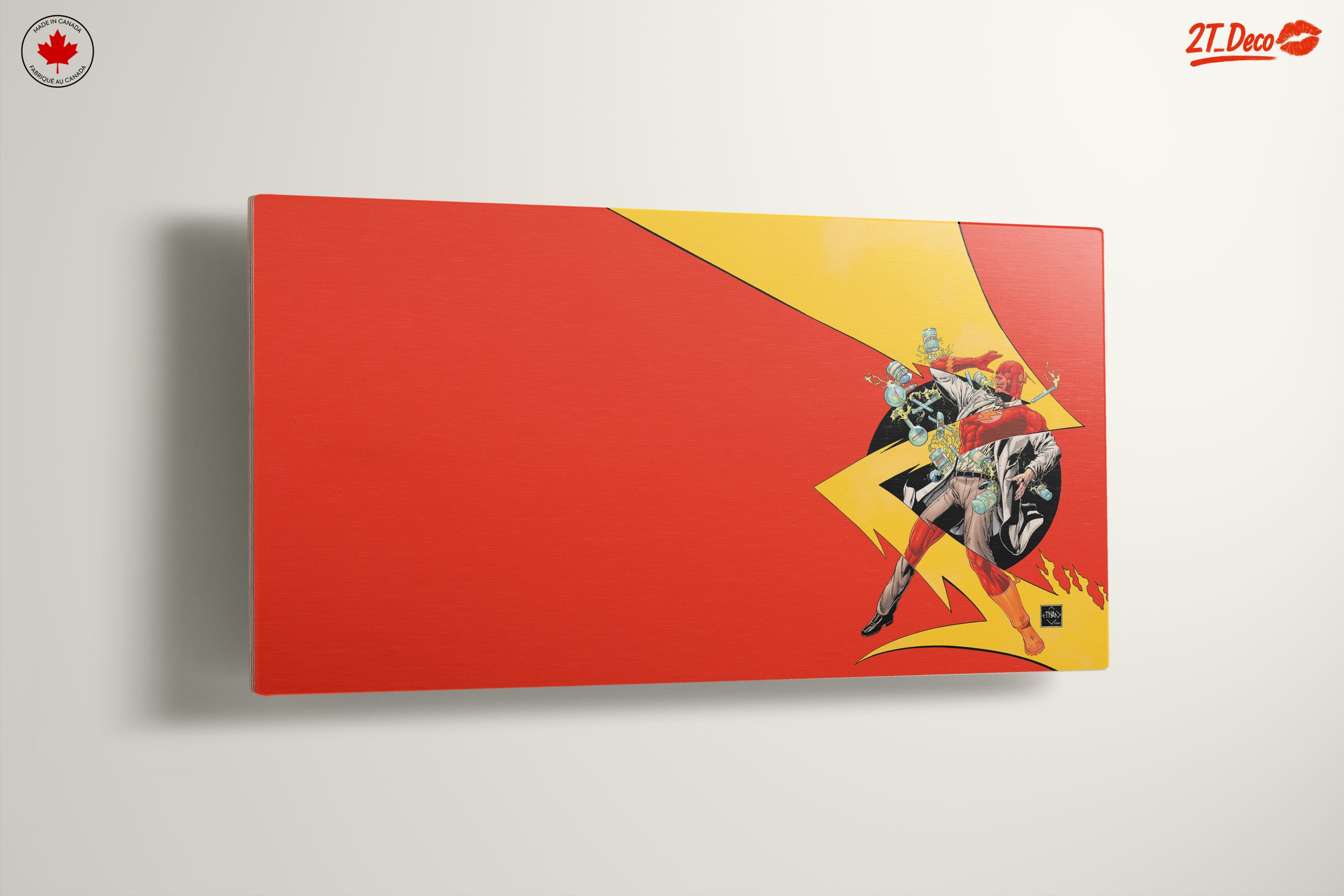 Dynamic Flash Artwork with Bold Colors - Image 13