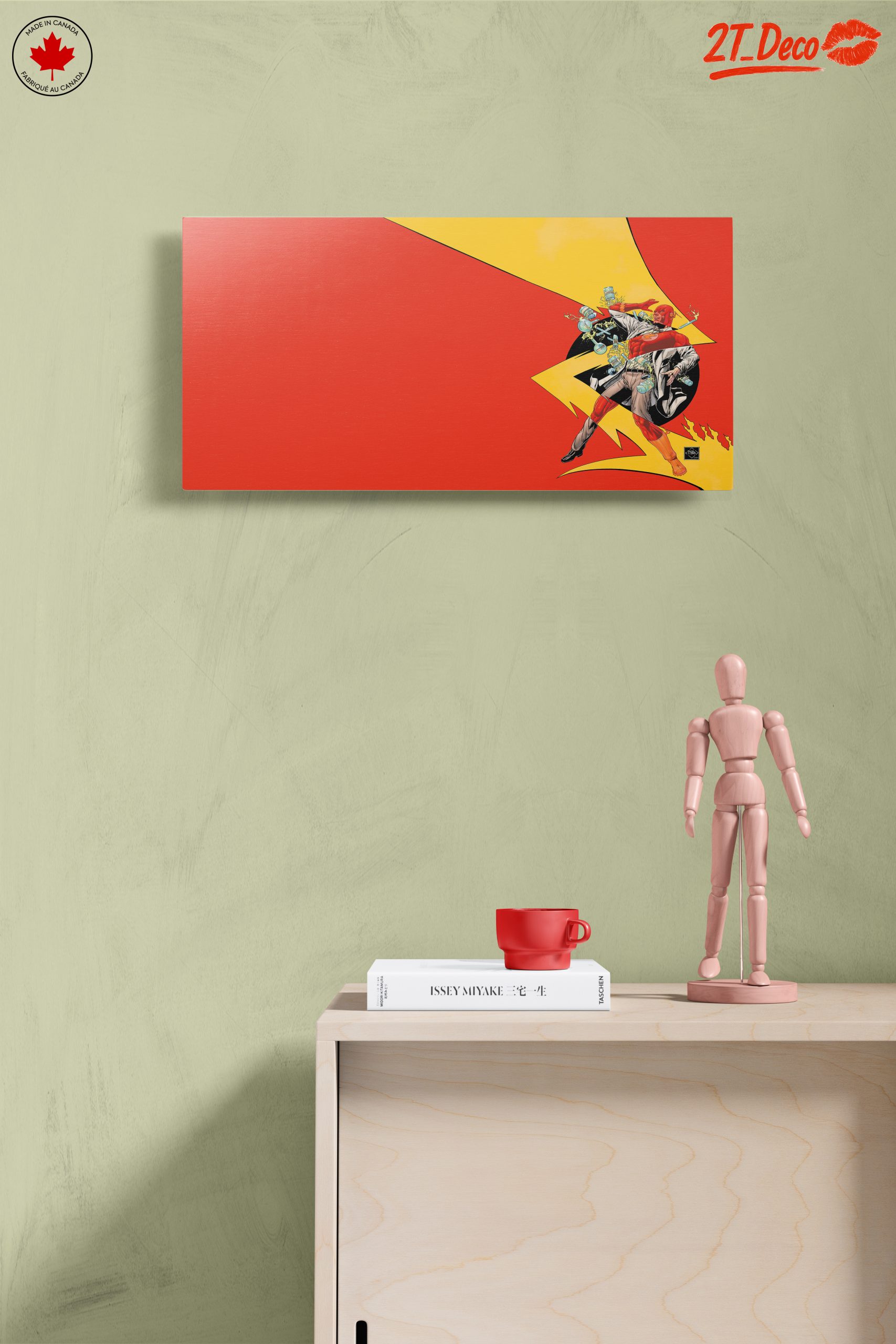 Dynamic Flash Artwork with Bold Colors - Image 14