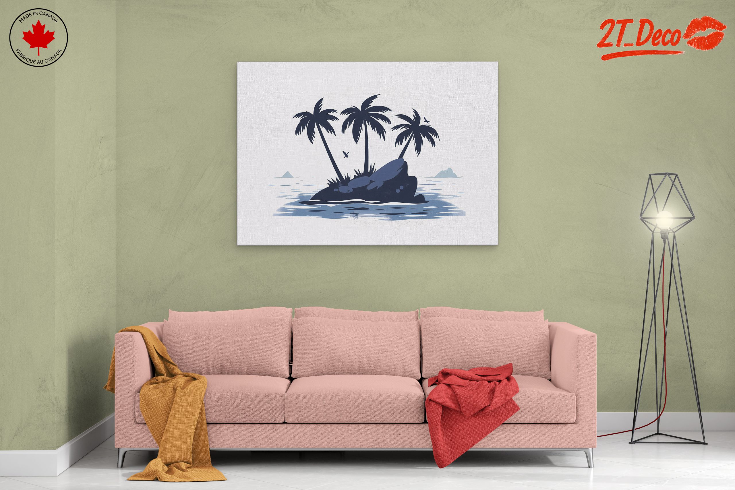 Stylized Island with Palm Trees - Image 2