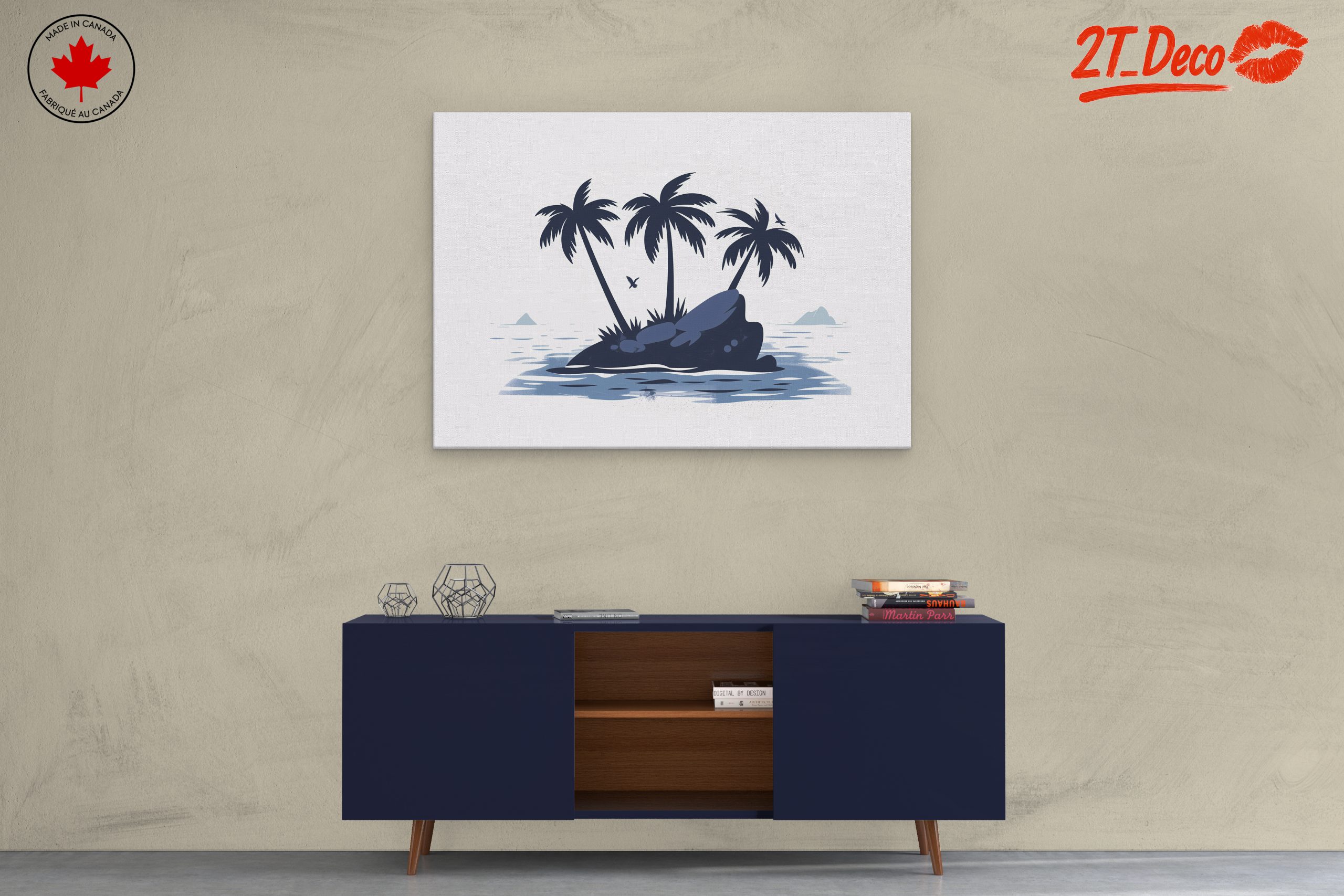 Stylized Island with Palm Trees - Image 3