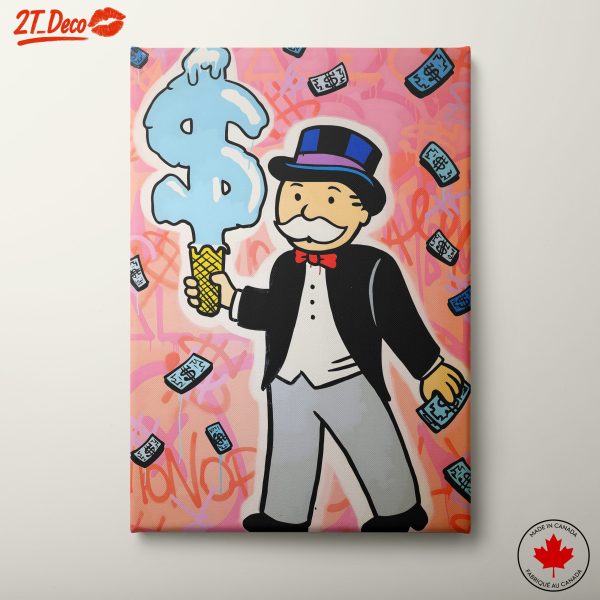 Monopoly Theme Millionaire Artwork