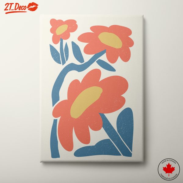 Stylized Floral Artwork