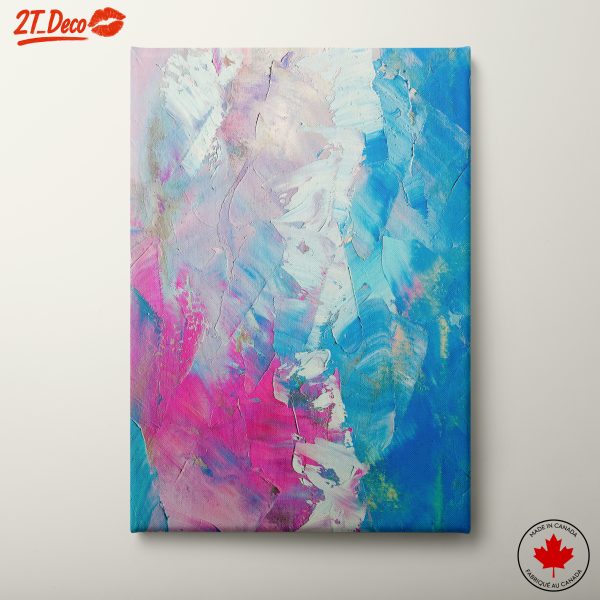 Vibrant Abstract Colorful Canvas Art