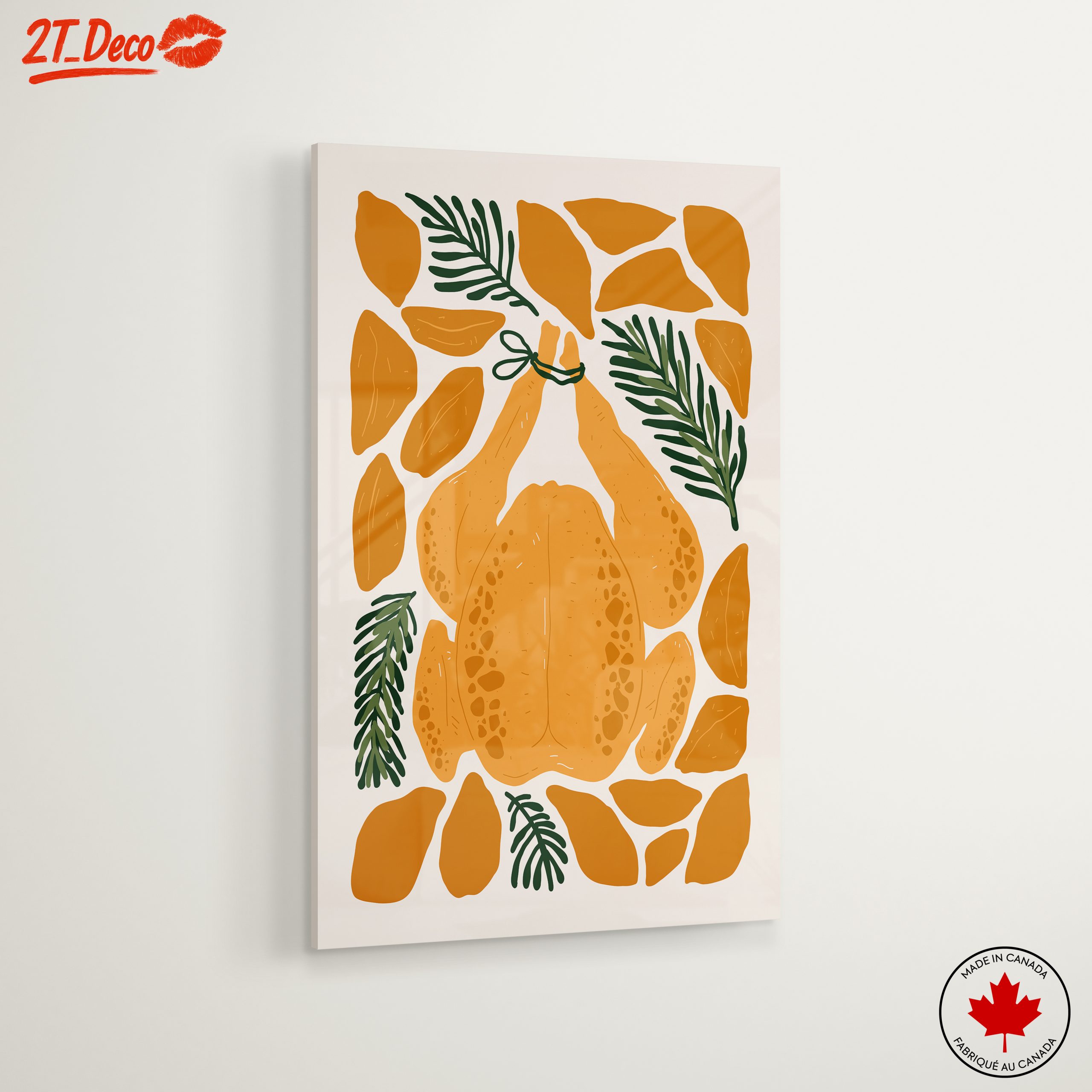 Stylized Abstract Food Composition Art 2 - Image 6