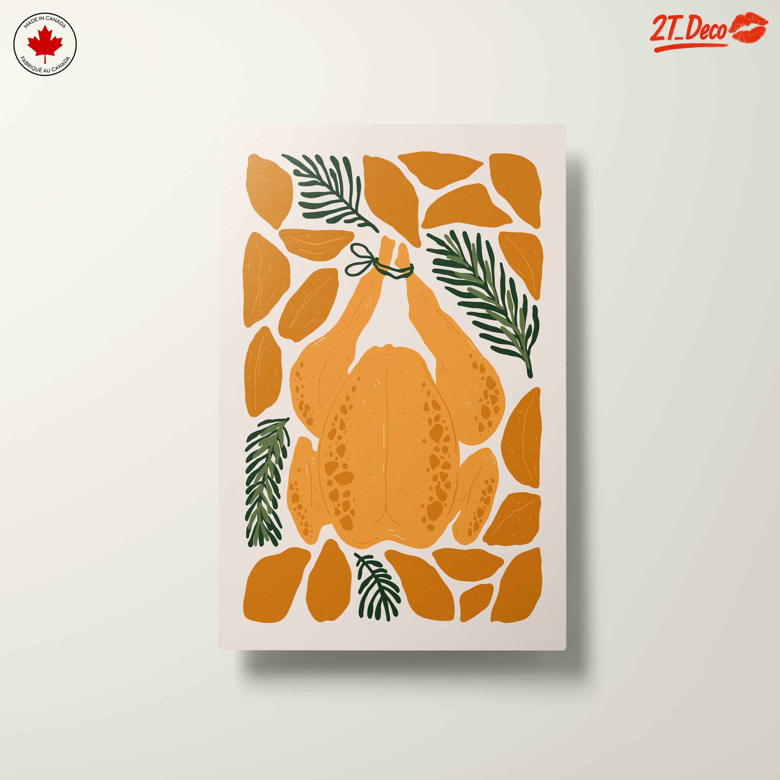 Stylized Abstract Food Composition Art 2 - Image 10