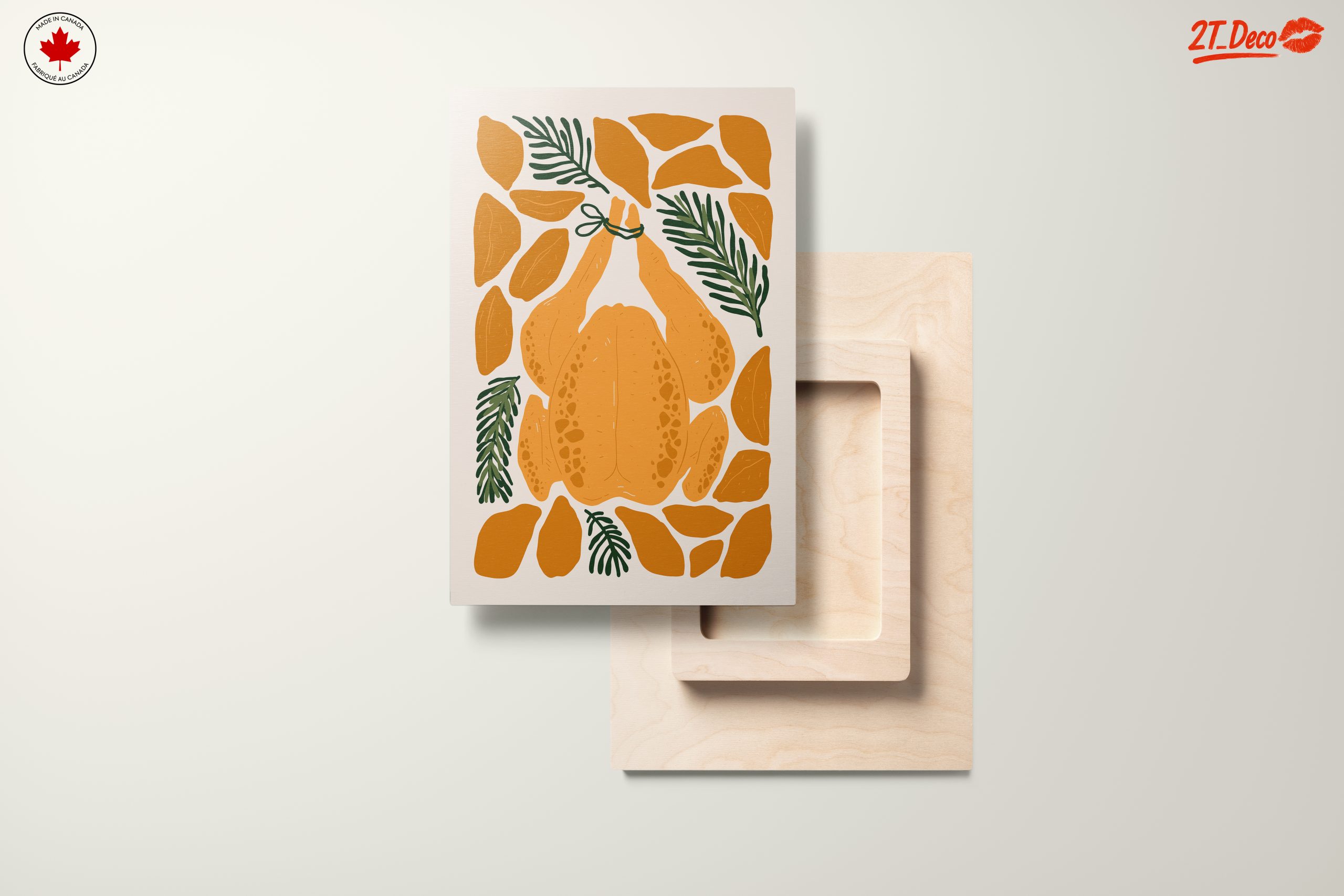 Stylized Abstract Food Composition Art 2 - Image 11