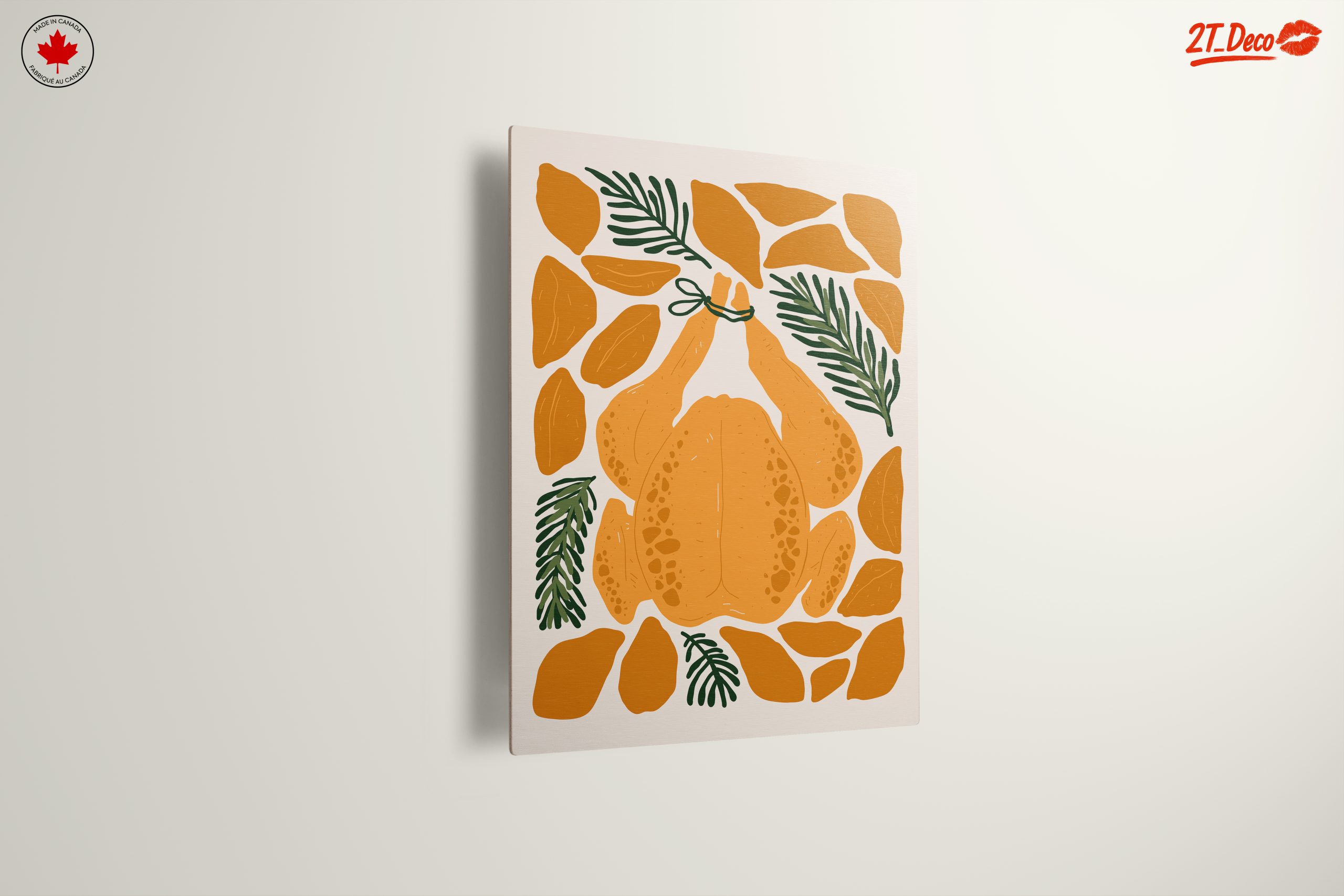Stylized Abstract Food Composition Art 2 - Image 13