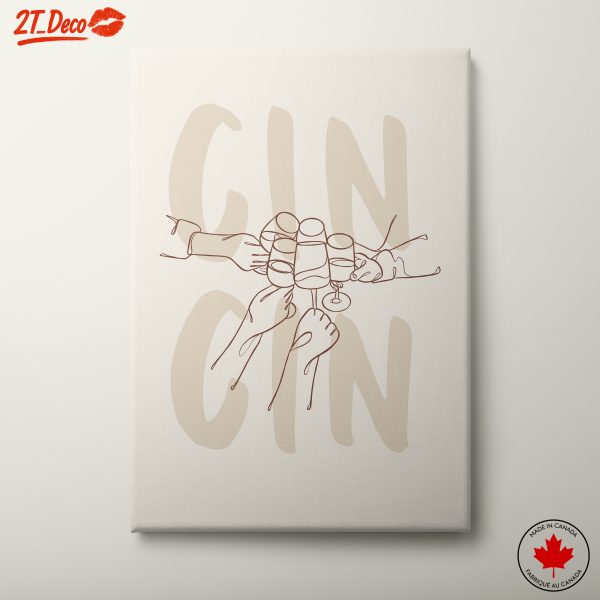 Cheers And Drinks Themed Wall Art