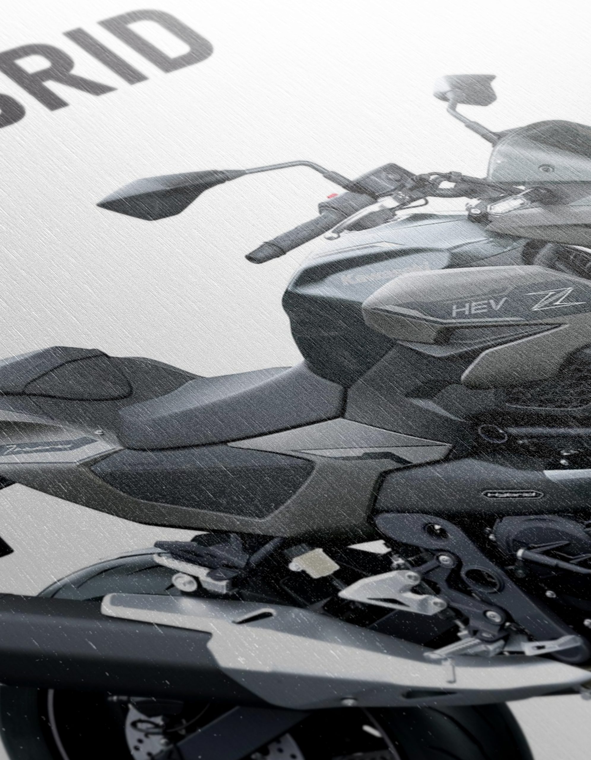 Kawasaki Z7 Hybrid Motorcycle Art 2 - Image 12