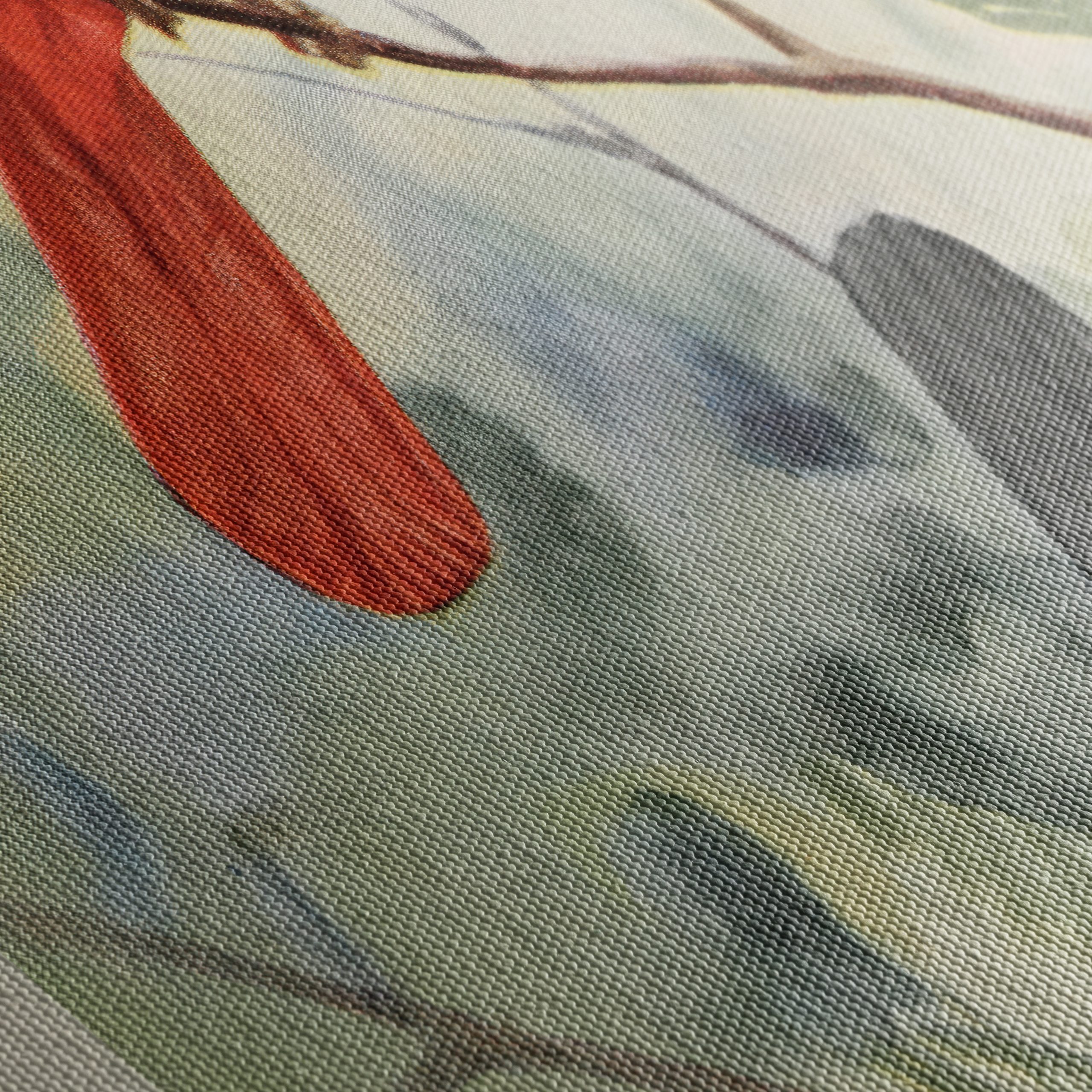 Cardinal and Catbird Art Illustration - Image 5