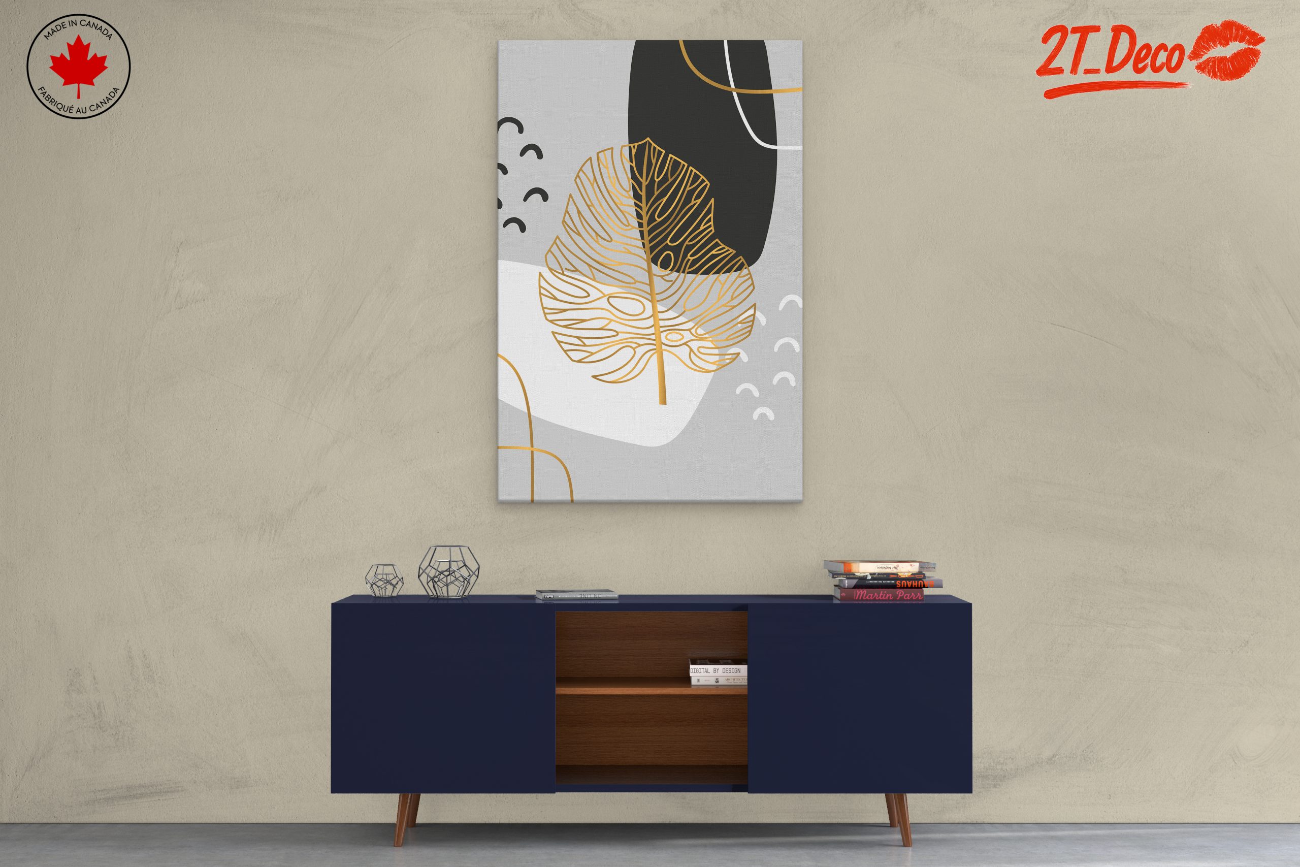 Stylish Modern Botanical Wall Art - Image 3