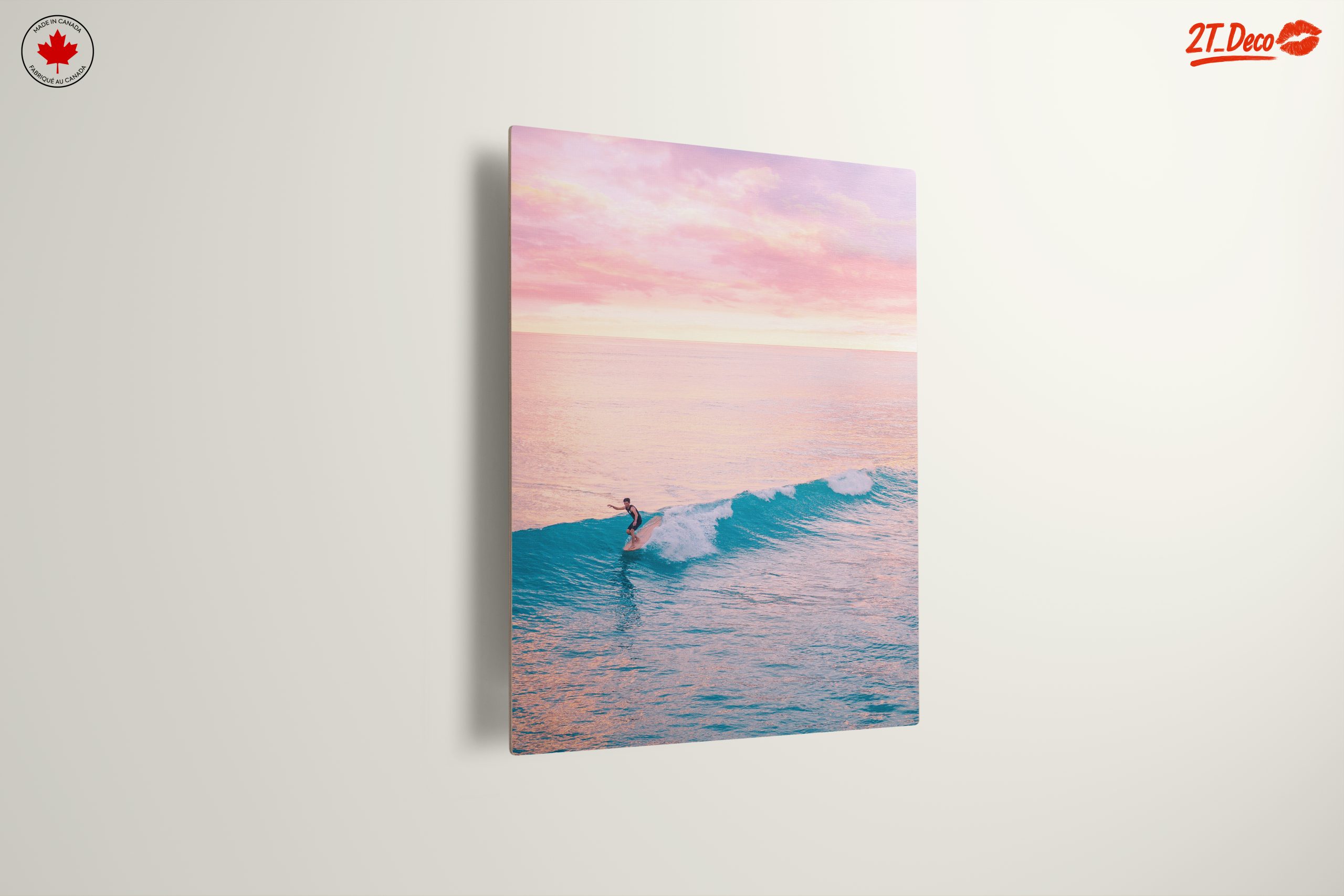 Surfer Riding Waves at Sunset - Image 13
