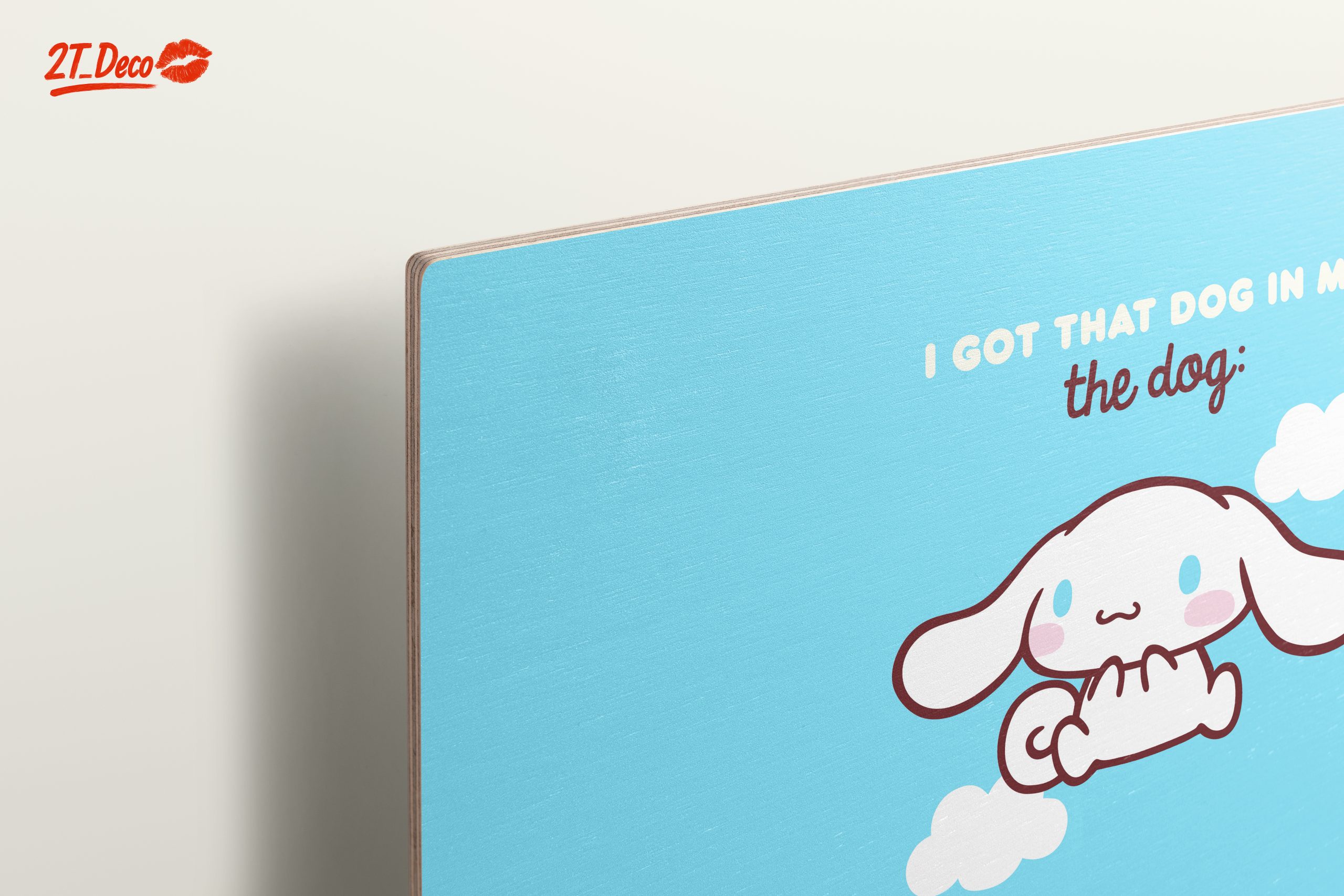 Cute Cartoon Animal Illustration with Fun Quote - Image 15