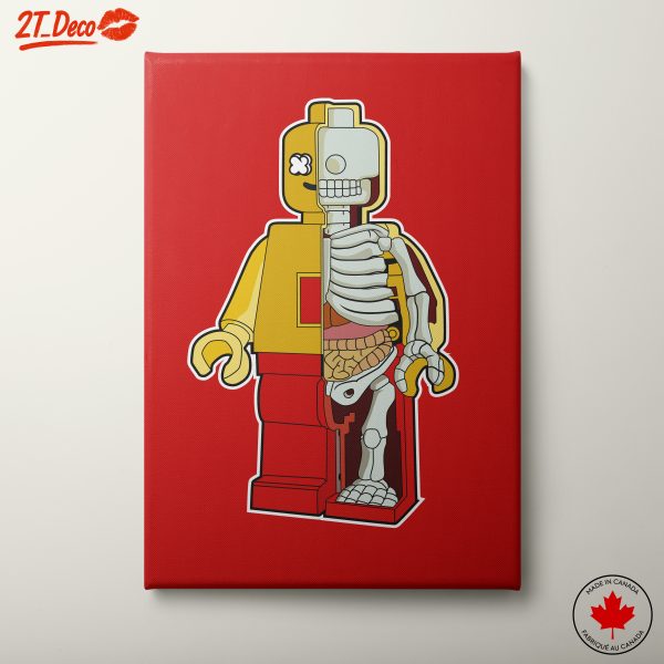 Anatomical Lego Character Art