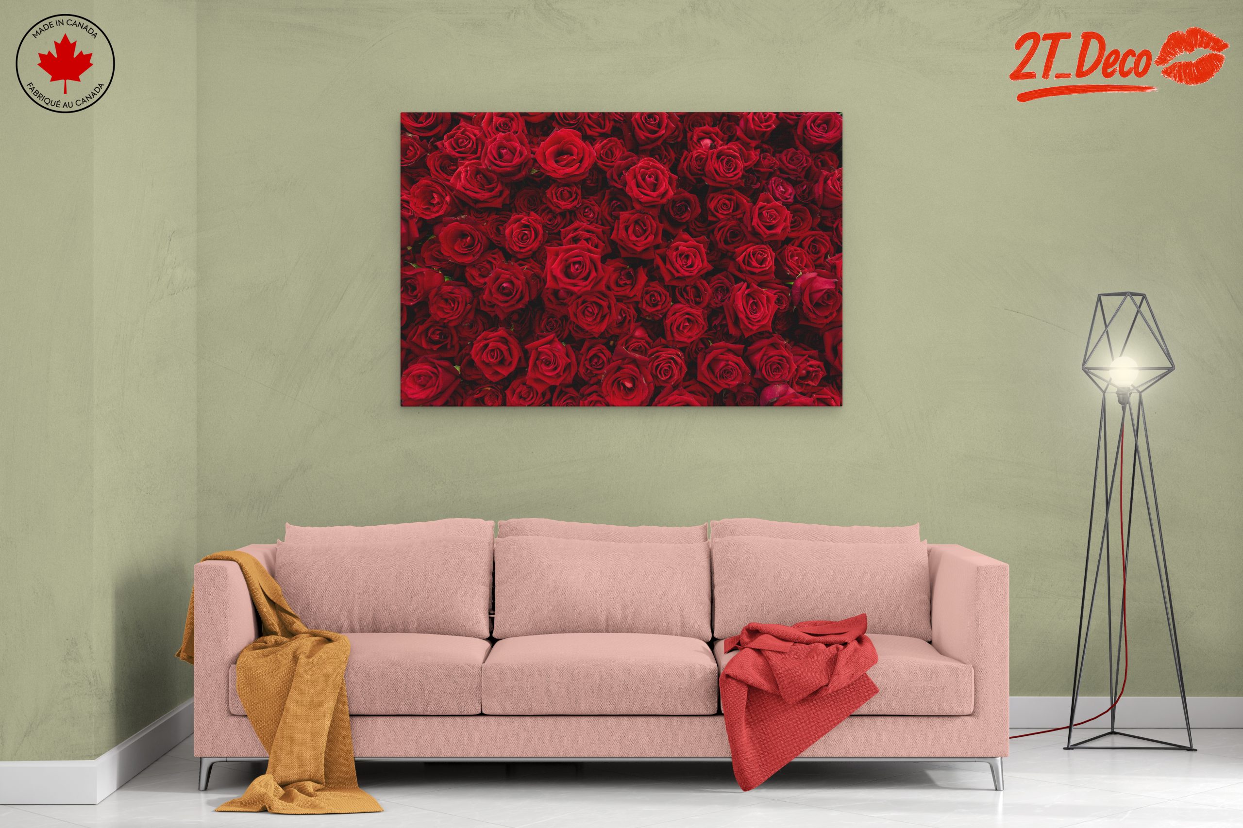 Vibrant Red Roses Blooming Together - Image 2
