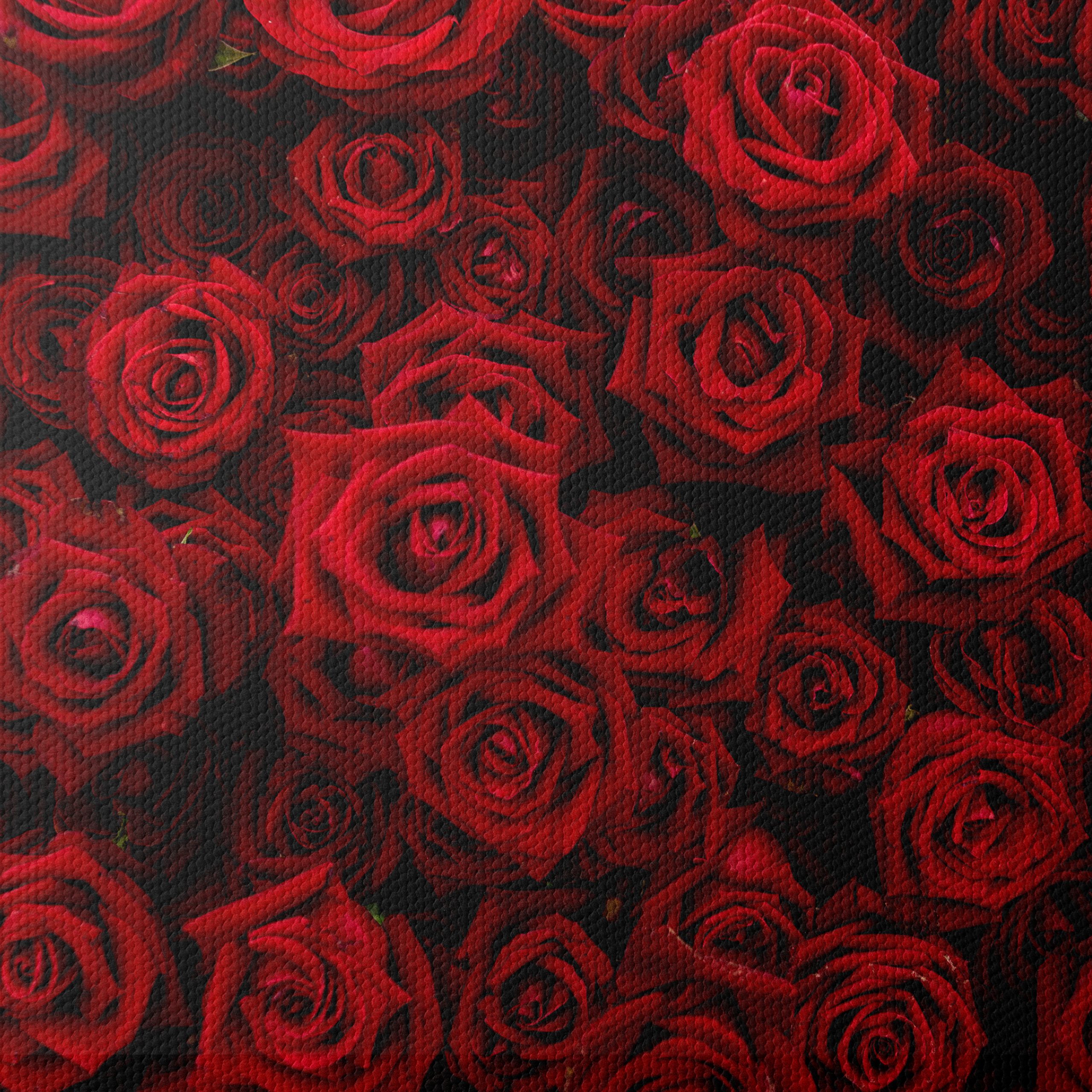 Vibrant Red Roses Blooming Together - Image 4