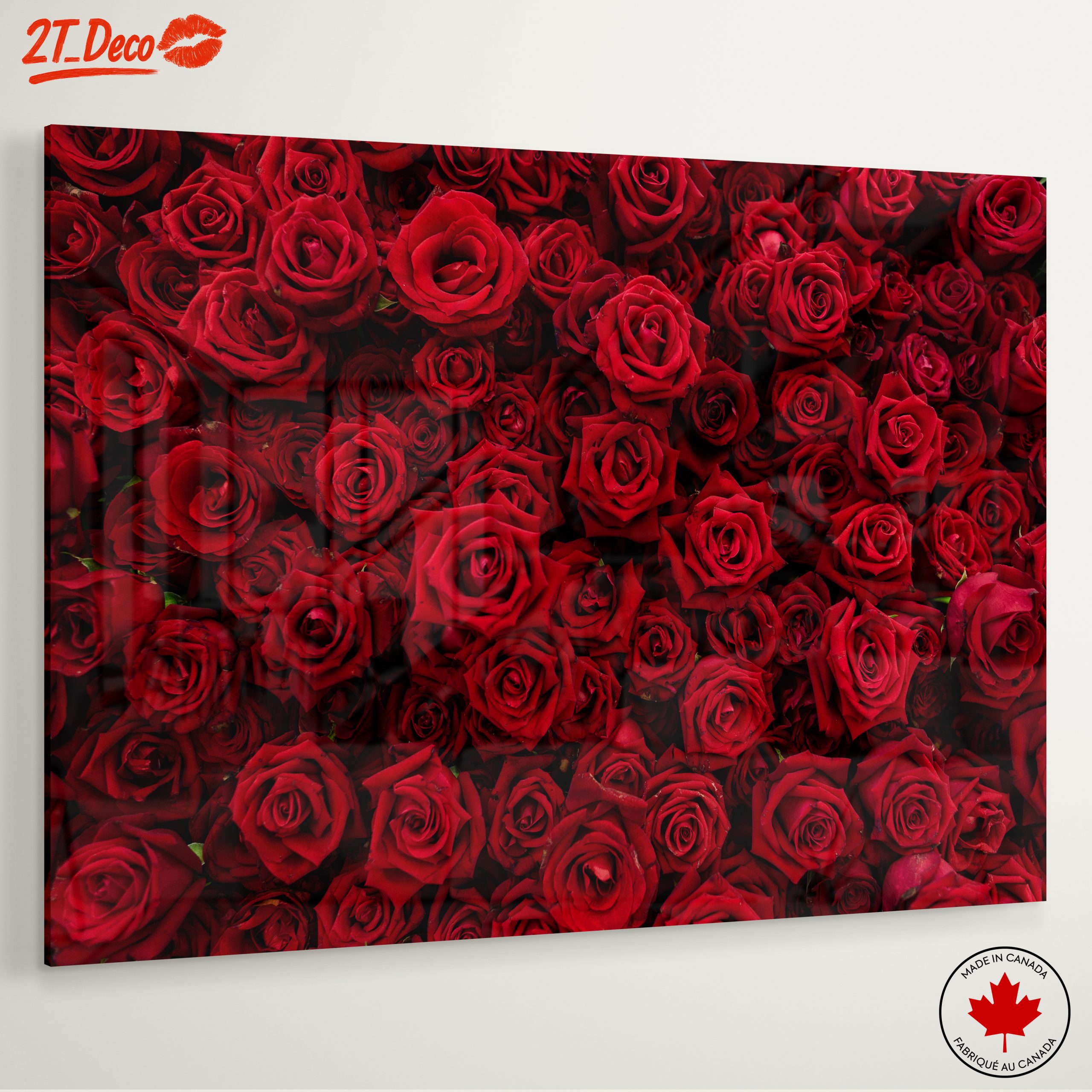 Vibrant Red Roses Blooming Together - Image 6