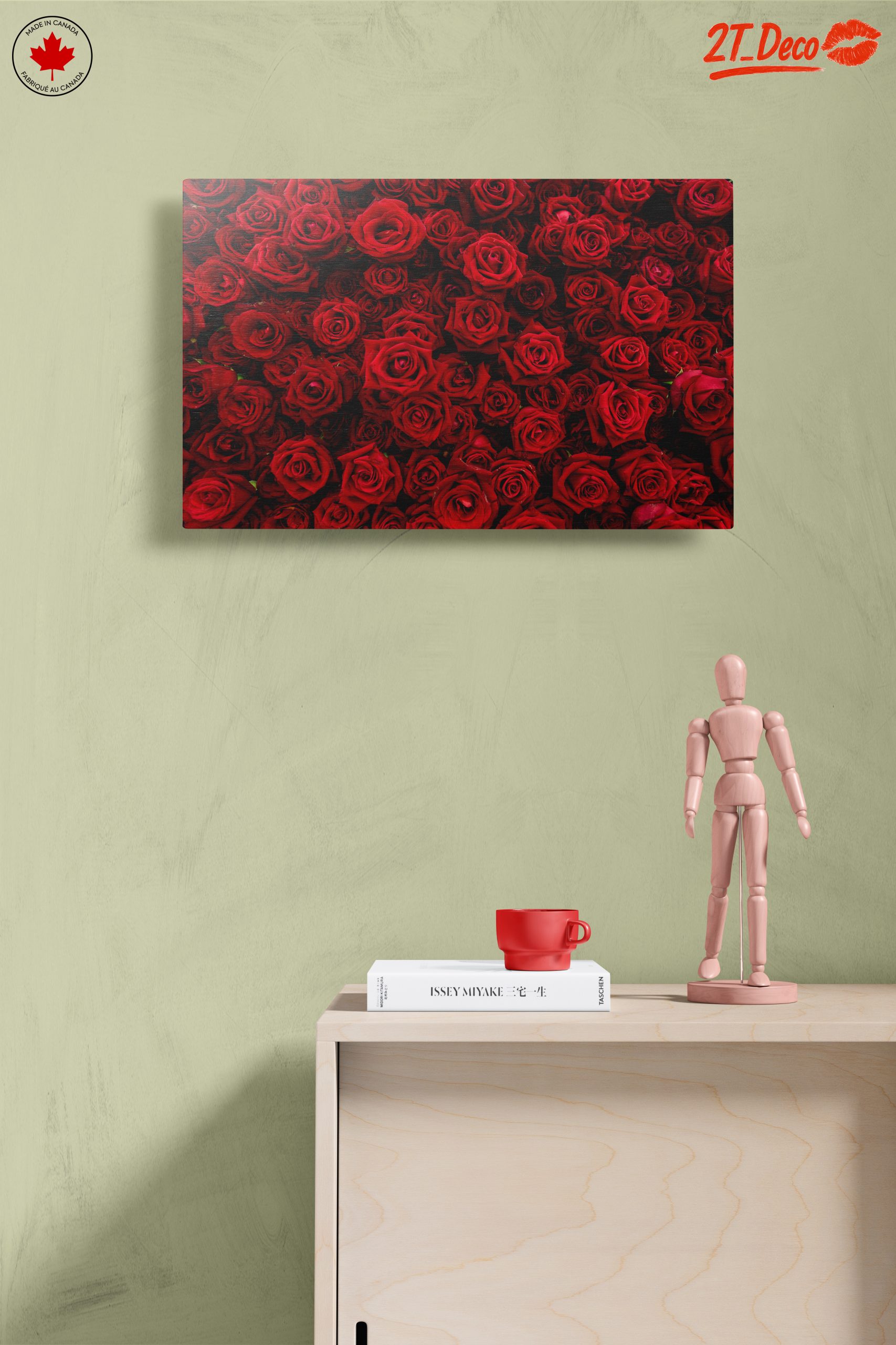 Vibrant Red Roses Blooming Together - Image 14