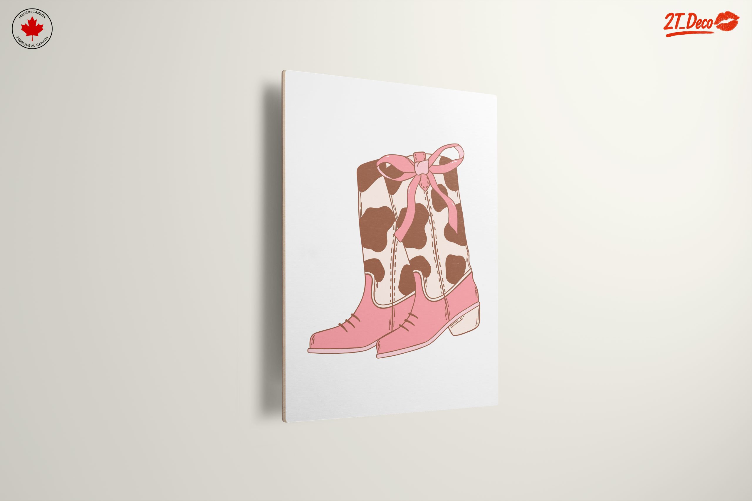 Whimsical Cowgirl Boots Illustration - Image 13