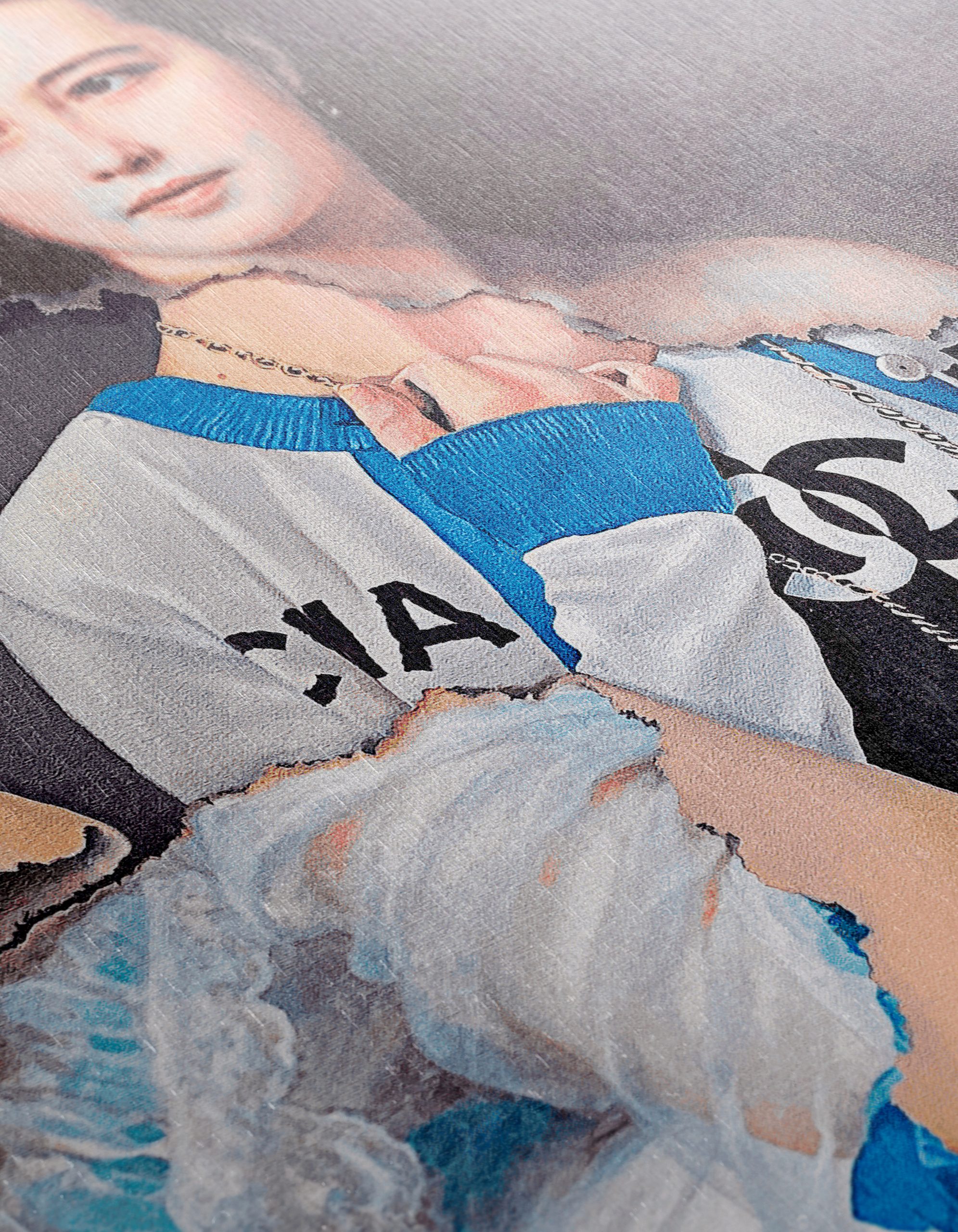 Stylish Contemporary Portrait with Fashion Elements - Image 12