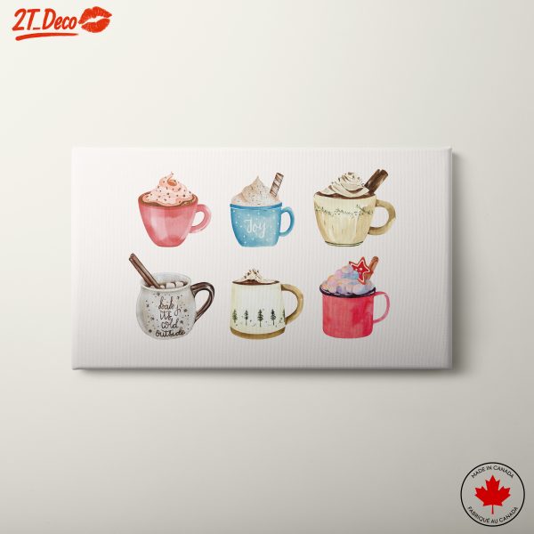 Colorful Seasonal Beverage Illustrations