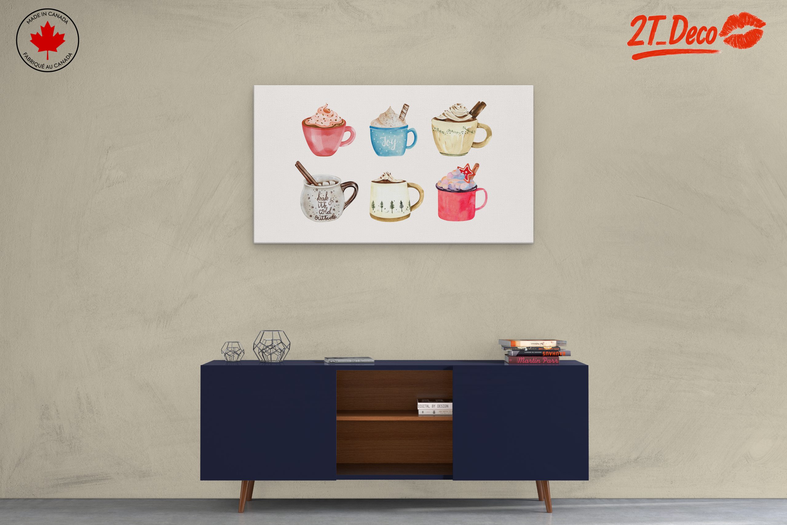 Colorful Seasonal Beverage Illustrations - Image 3