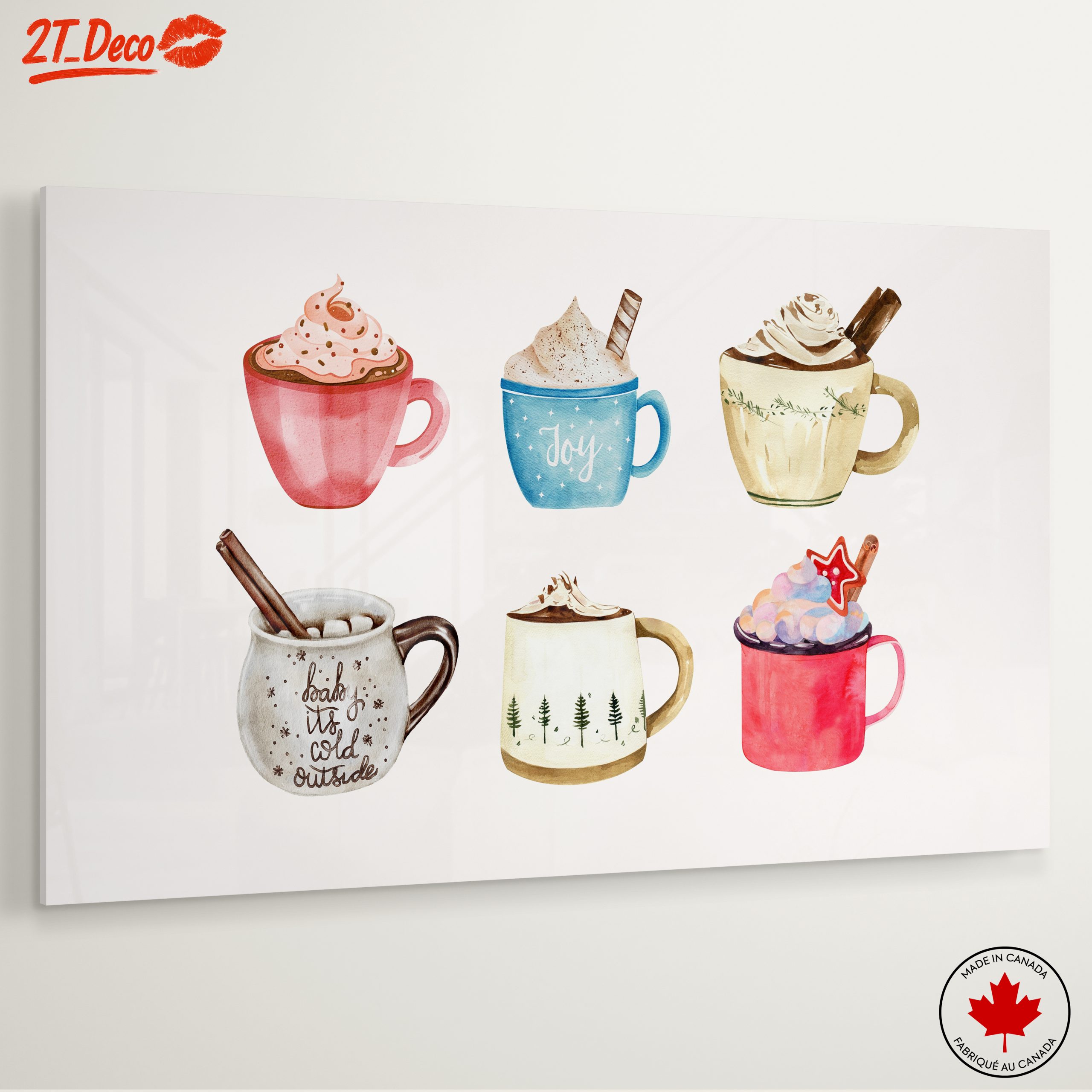 Colorful Seasonal Beverage Illustrations - Image 6