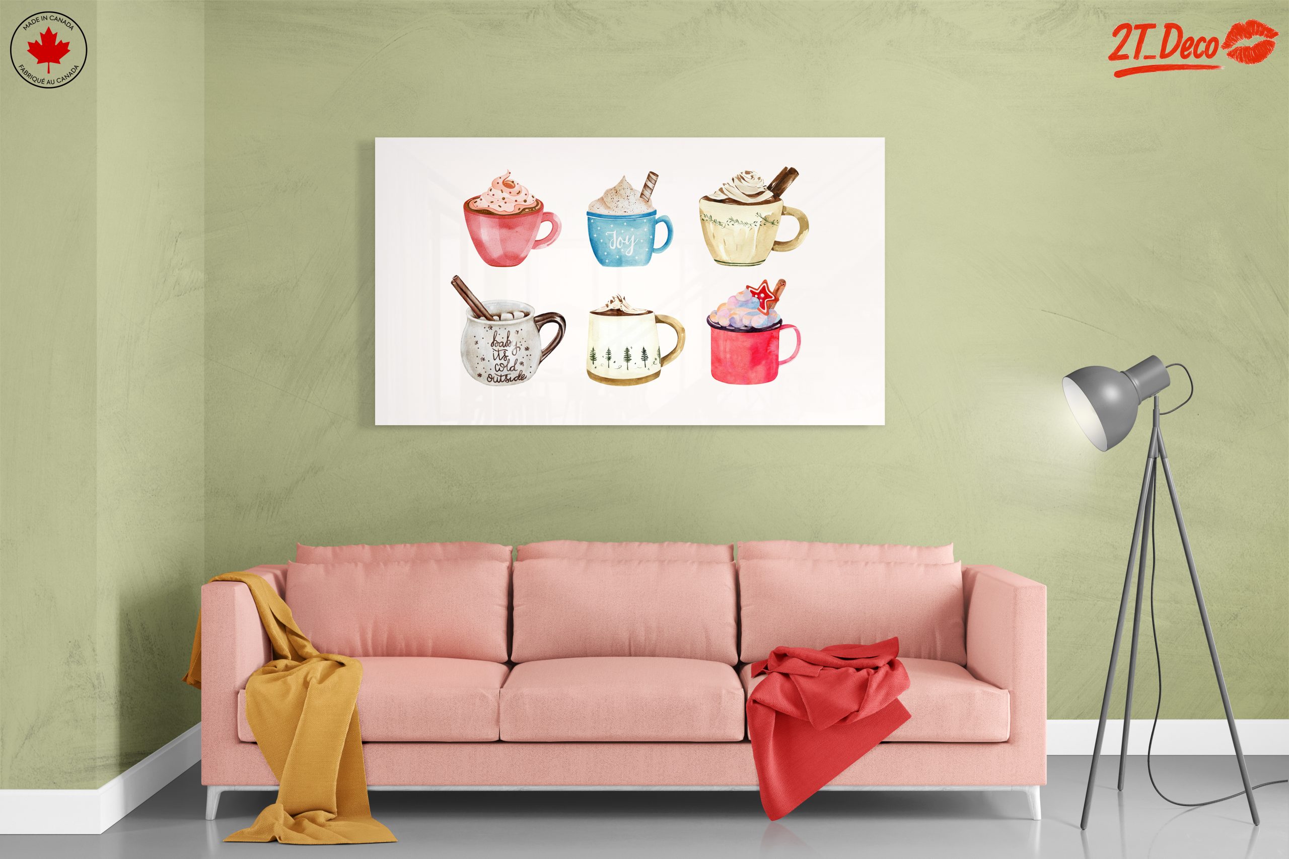 Colorful Seasonal Beverage Illustrations - Image 7